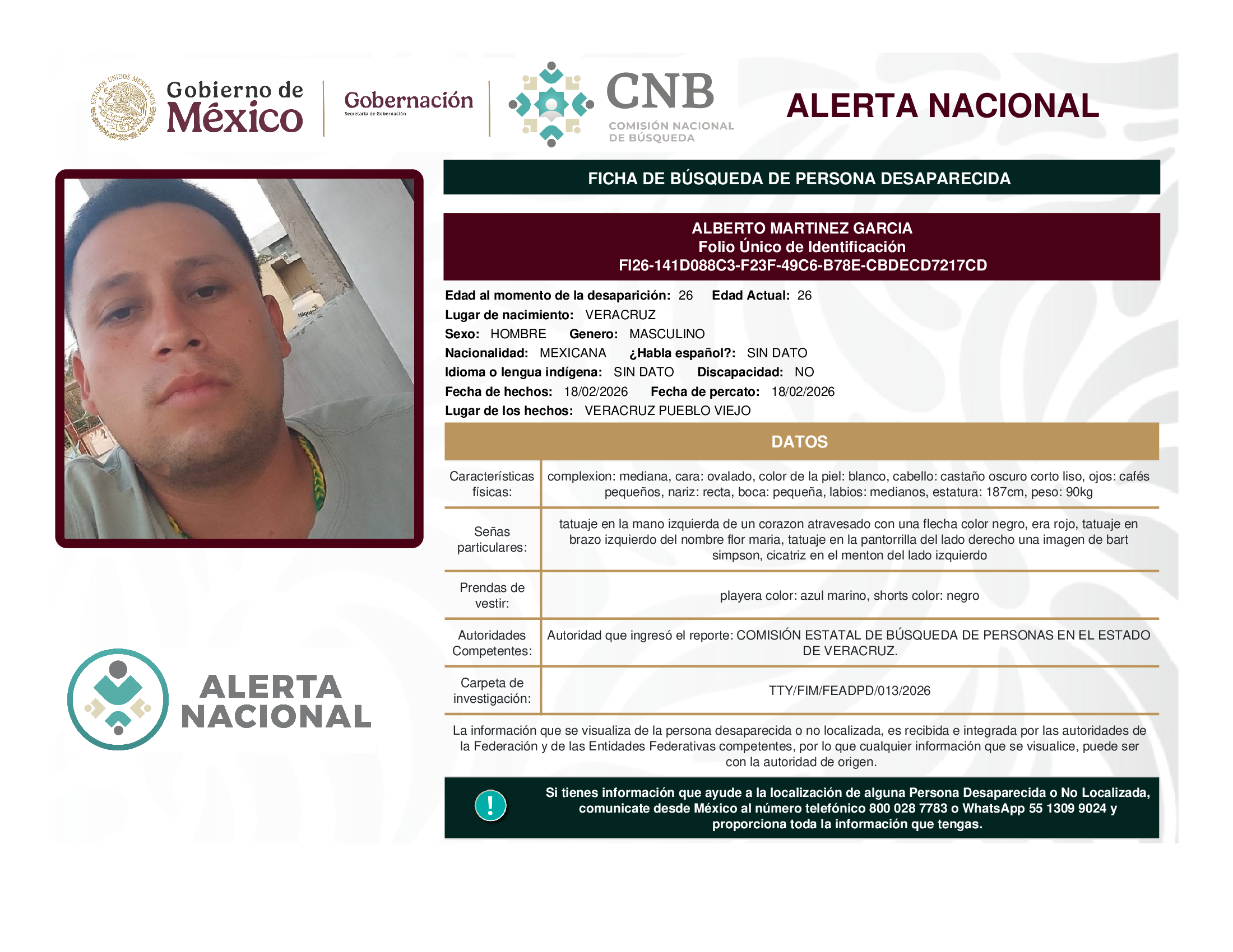 ALBERTO MARTINEZ GARCIA