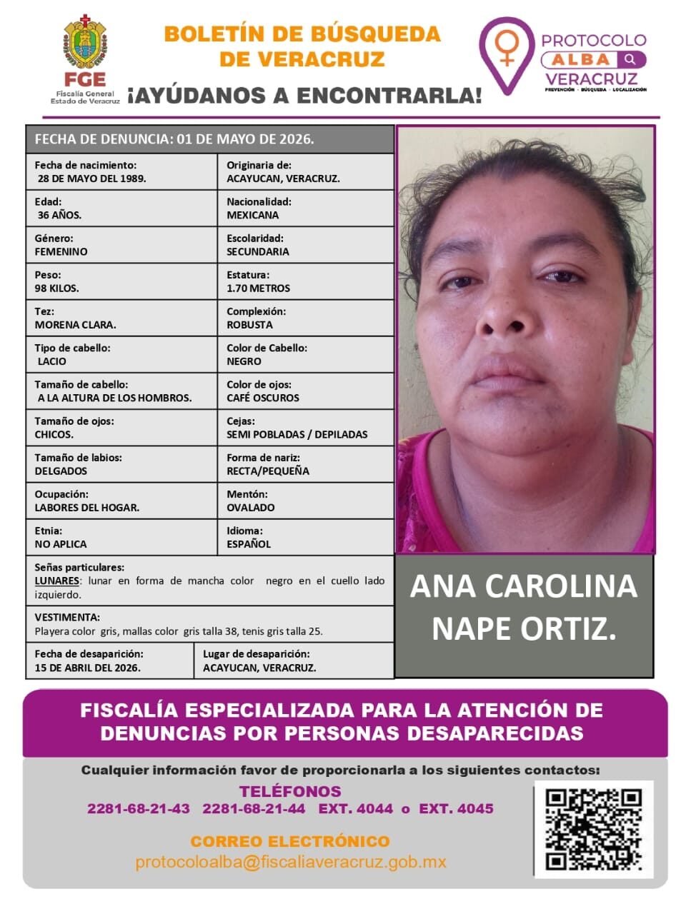 ANA CAROLINA NAPE ORTIZ