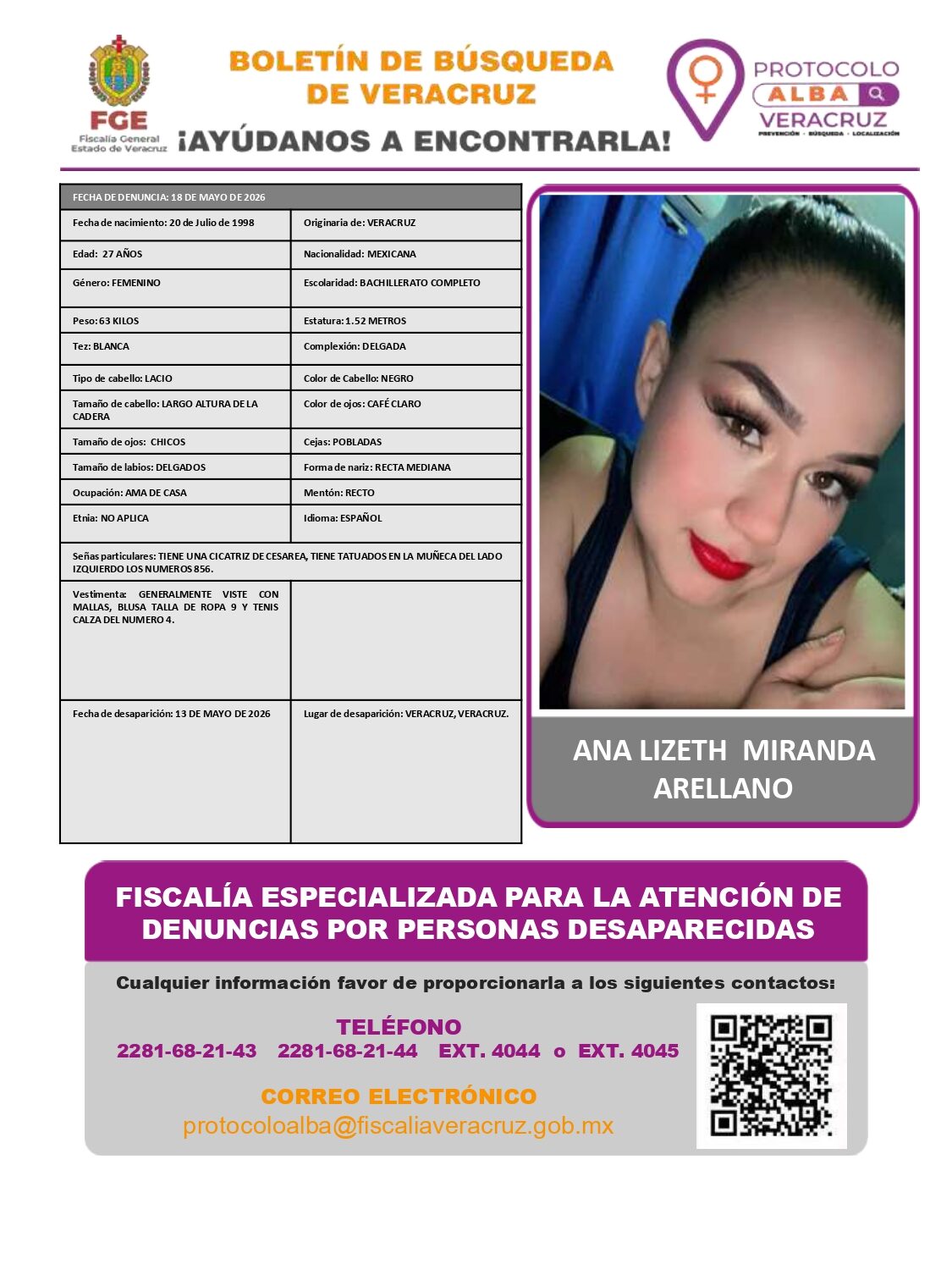 ANA LIZETH MIRANDA ARELLANO