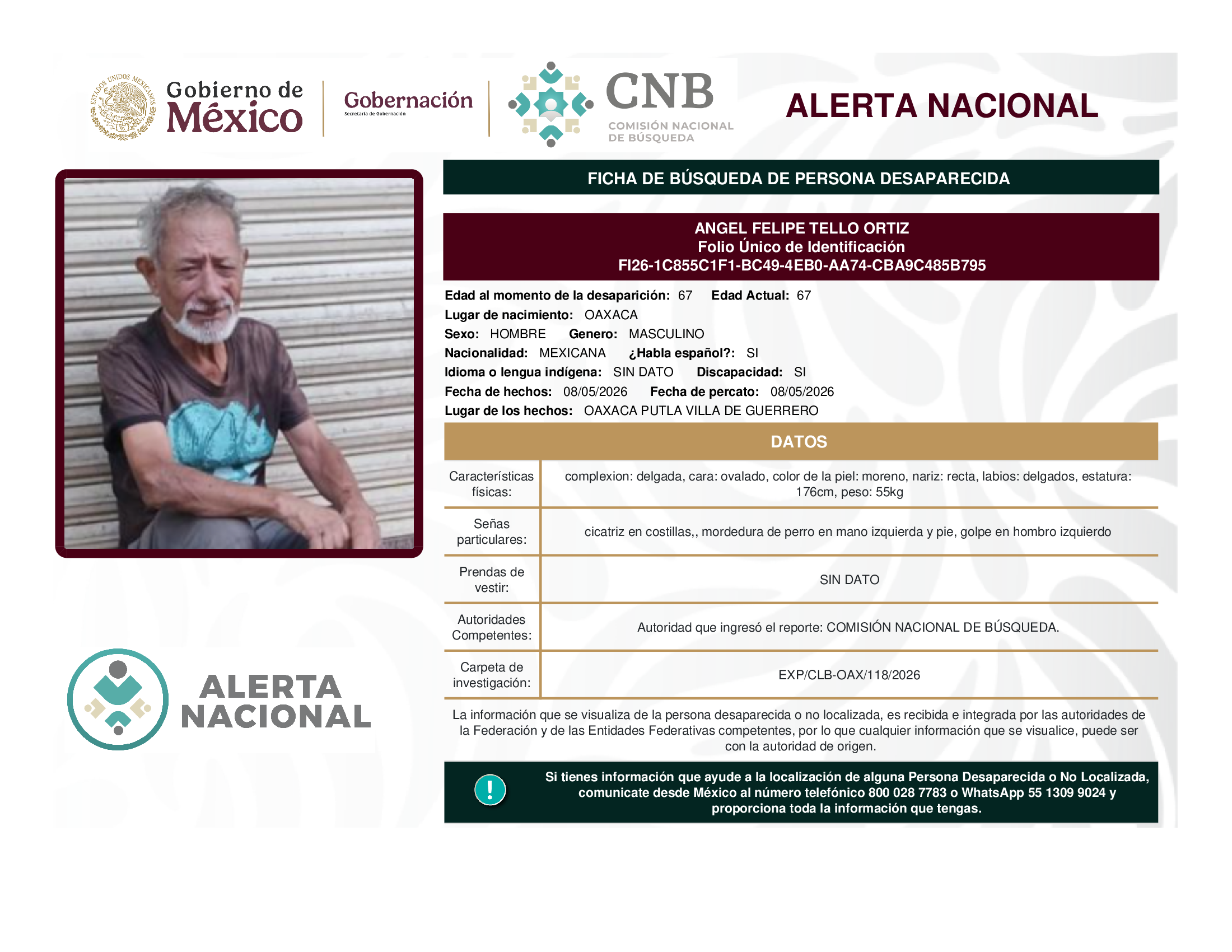 ANGEL FELIPE TELLO ORTIZ