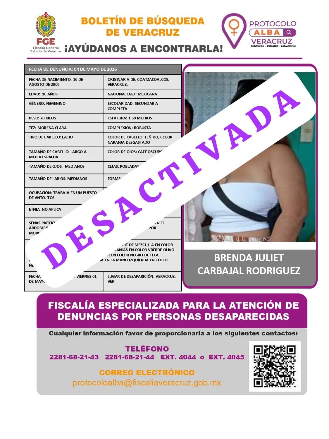 Brenda Juliet Carbajal Rodríguez