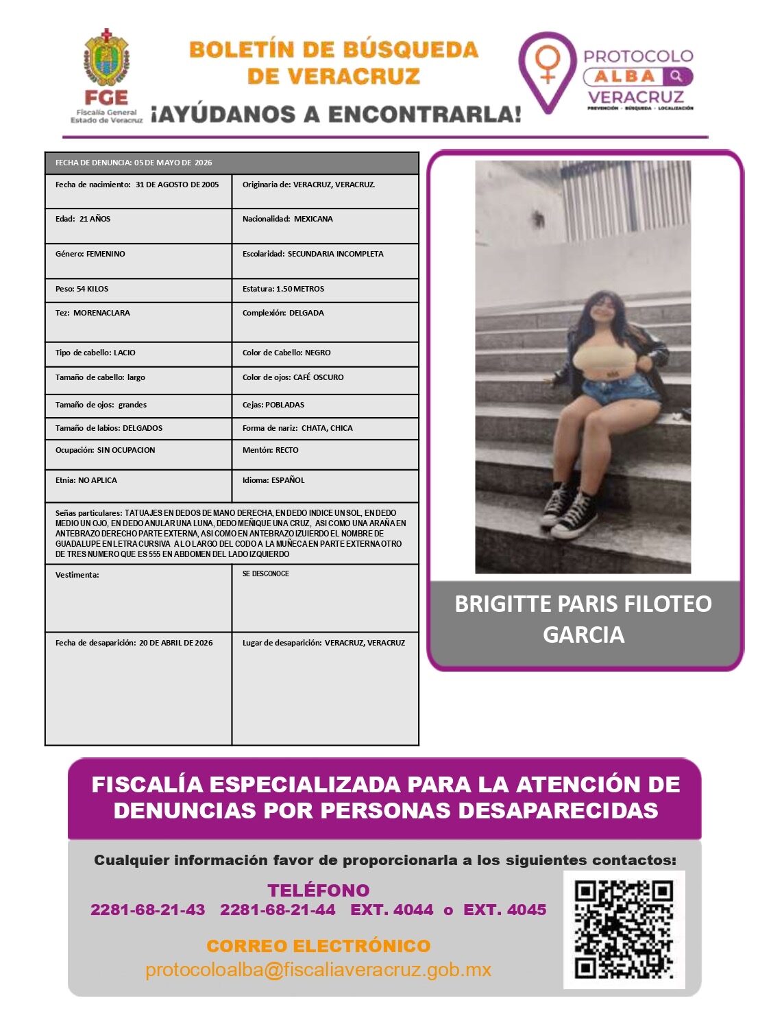 Brigitte Paris Filoteo García