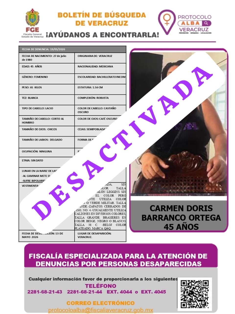 Carmen Doris Barranco Ortega