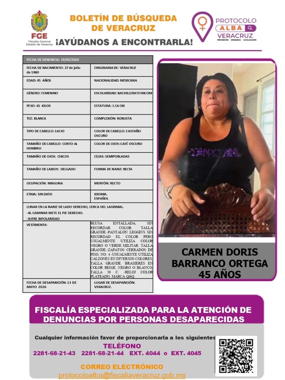 Carmen Doris Barranco Ortega