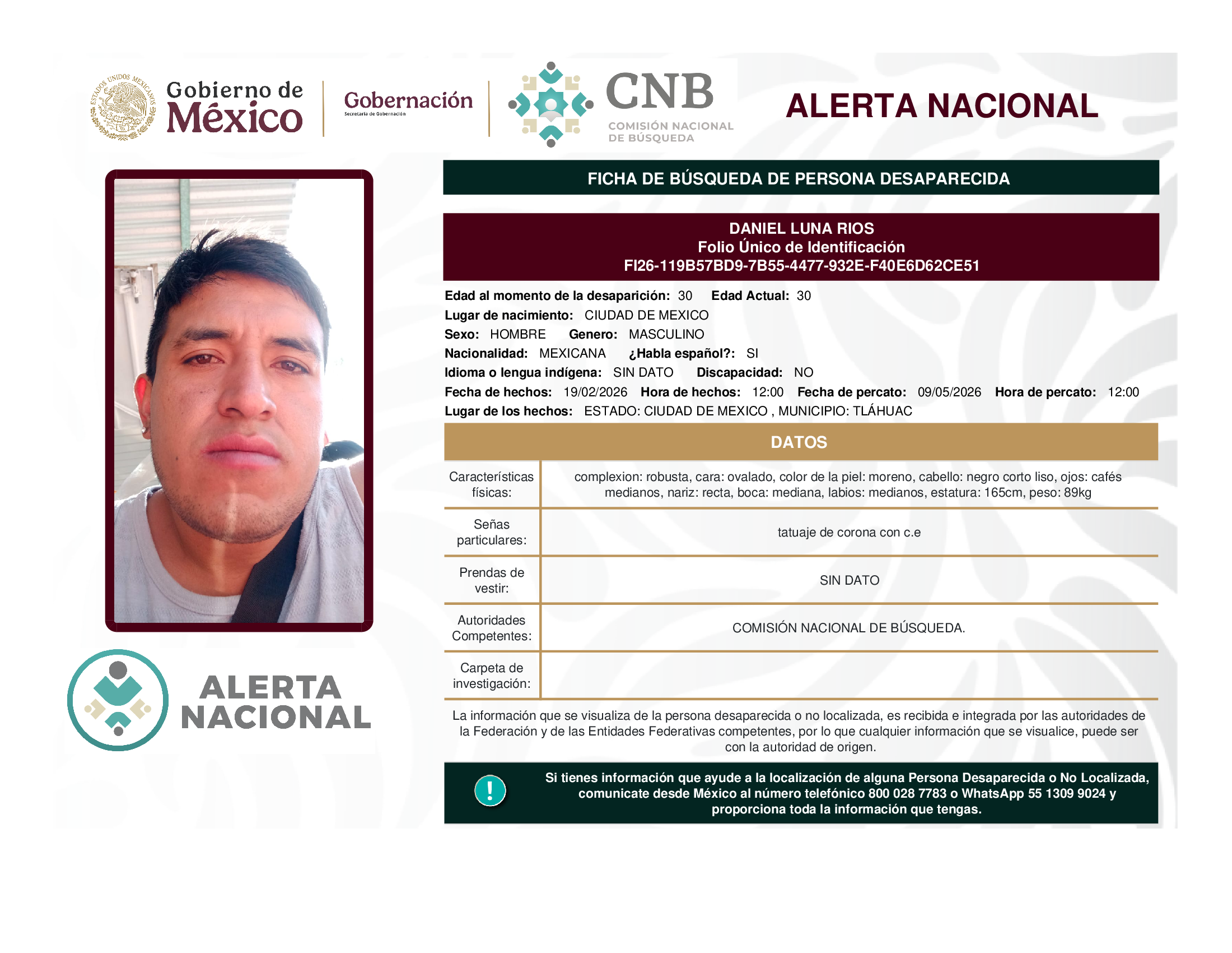 DANIEL LUNA RIOS