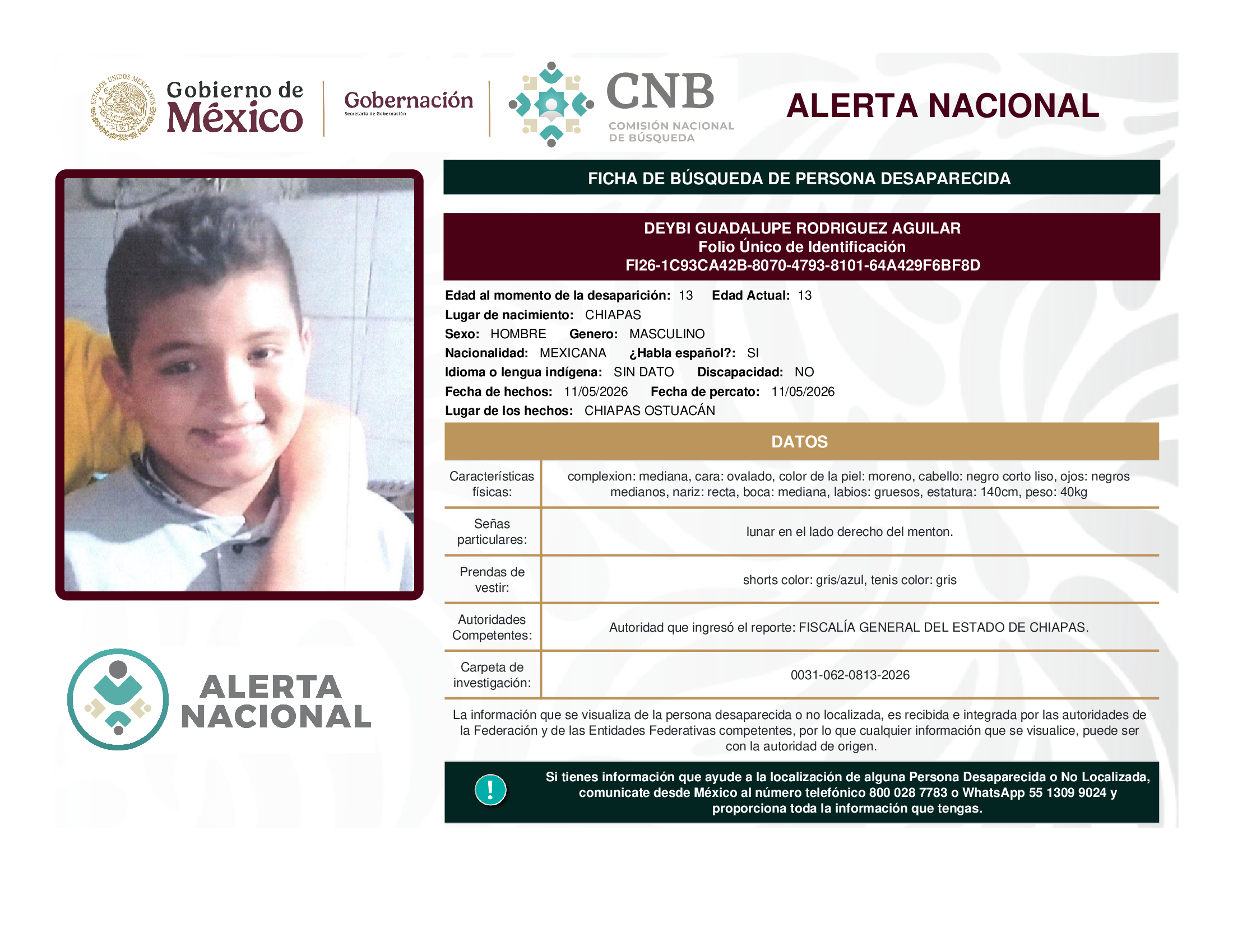 DEYBI GUADALUPE RODRIGUEZ AGUILAR