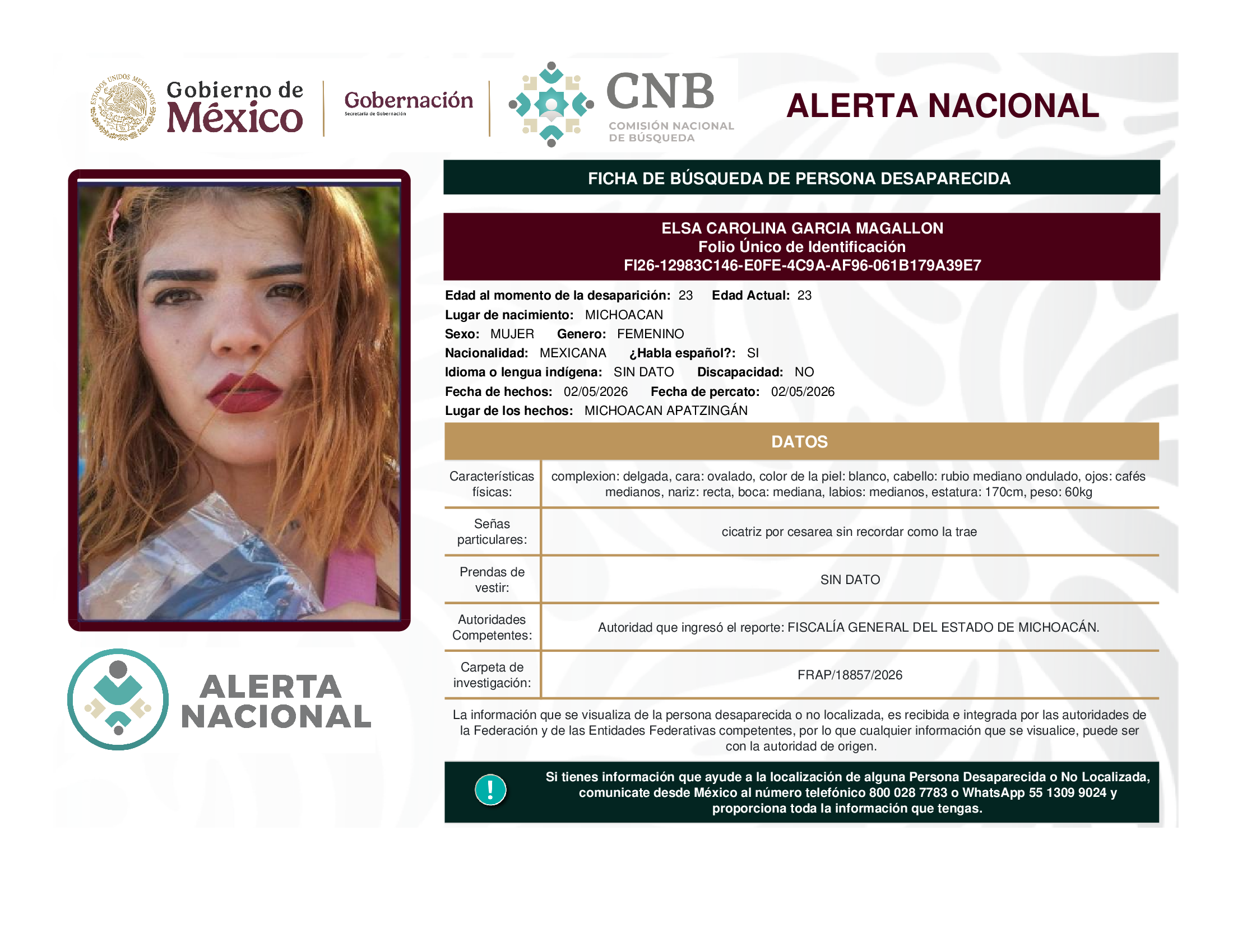 ELSA CAROLINA GARCIA MAGALLON