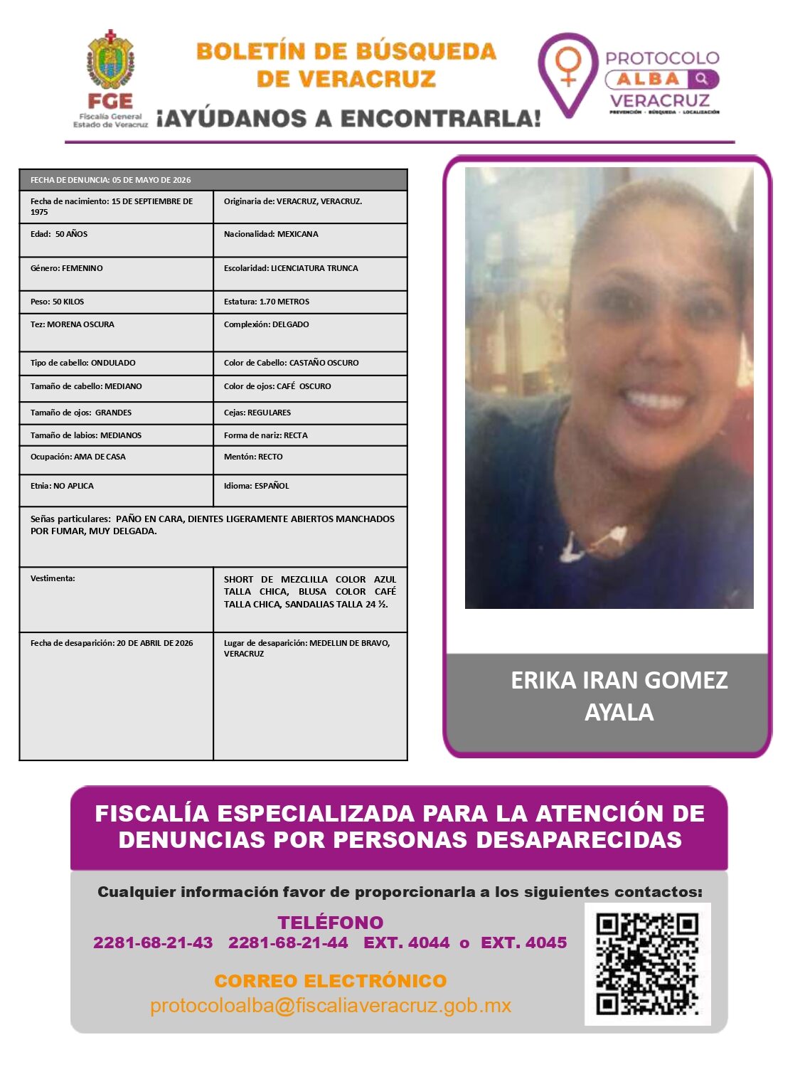 ERIKA IRAN GOMEZ AYALA