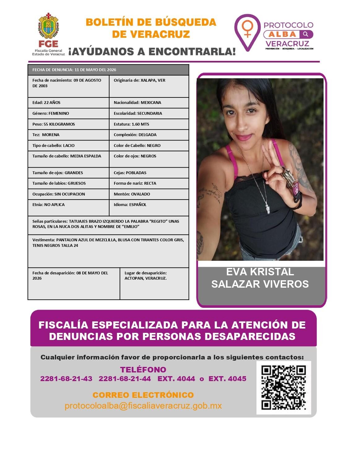 Eva Kristal Salazar Viveros
