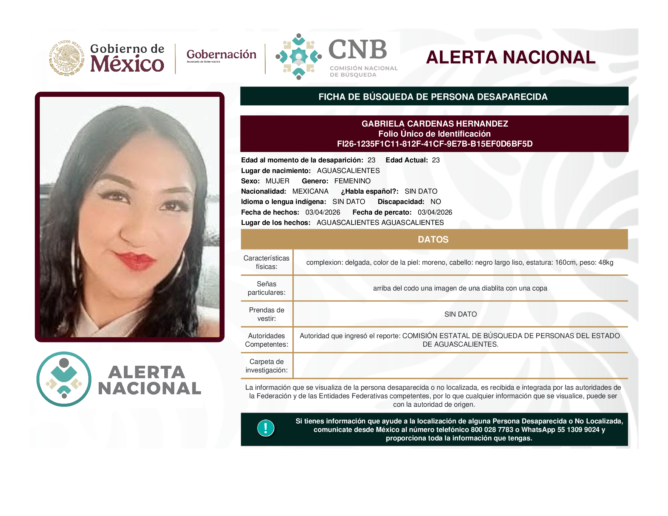 GABRIELA CARDENAS HERNANDEZ
