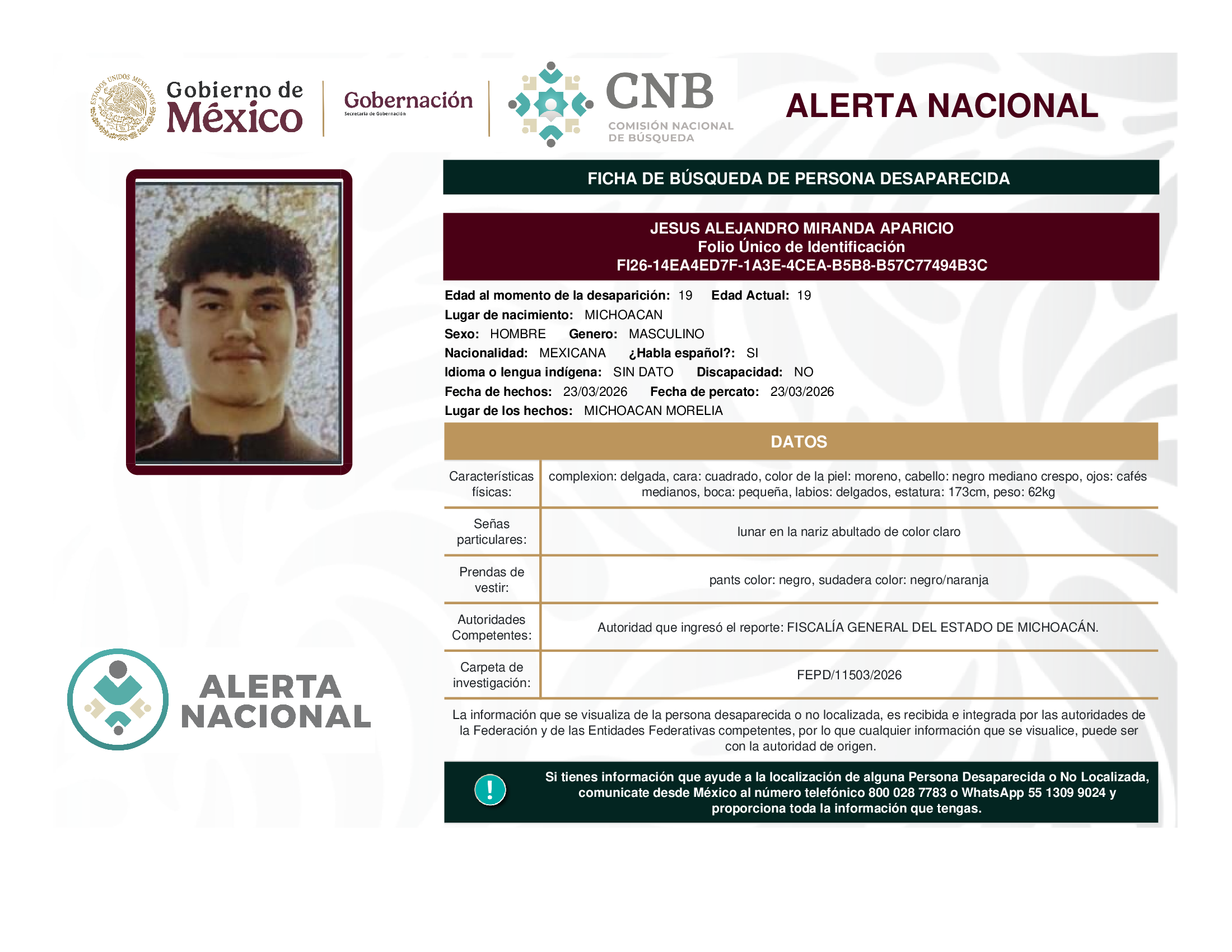 JESUS ALEJANDRO MIRANDA APARICIO