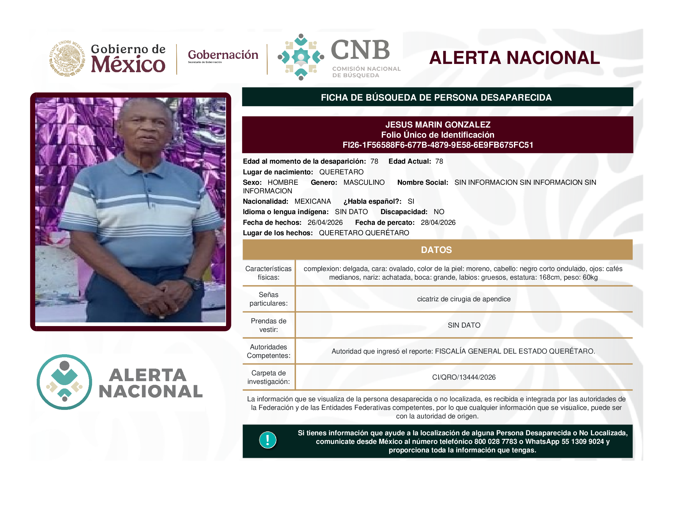 JESUS MARIN GONZALEZ