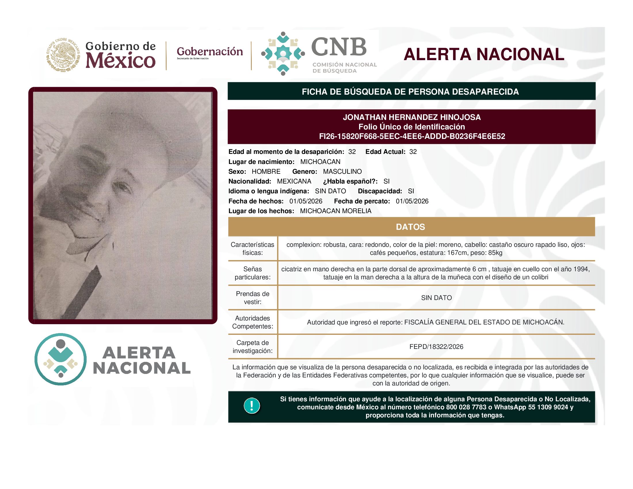 JONATHAN HERNANDEZ HINOJOSA