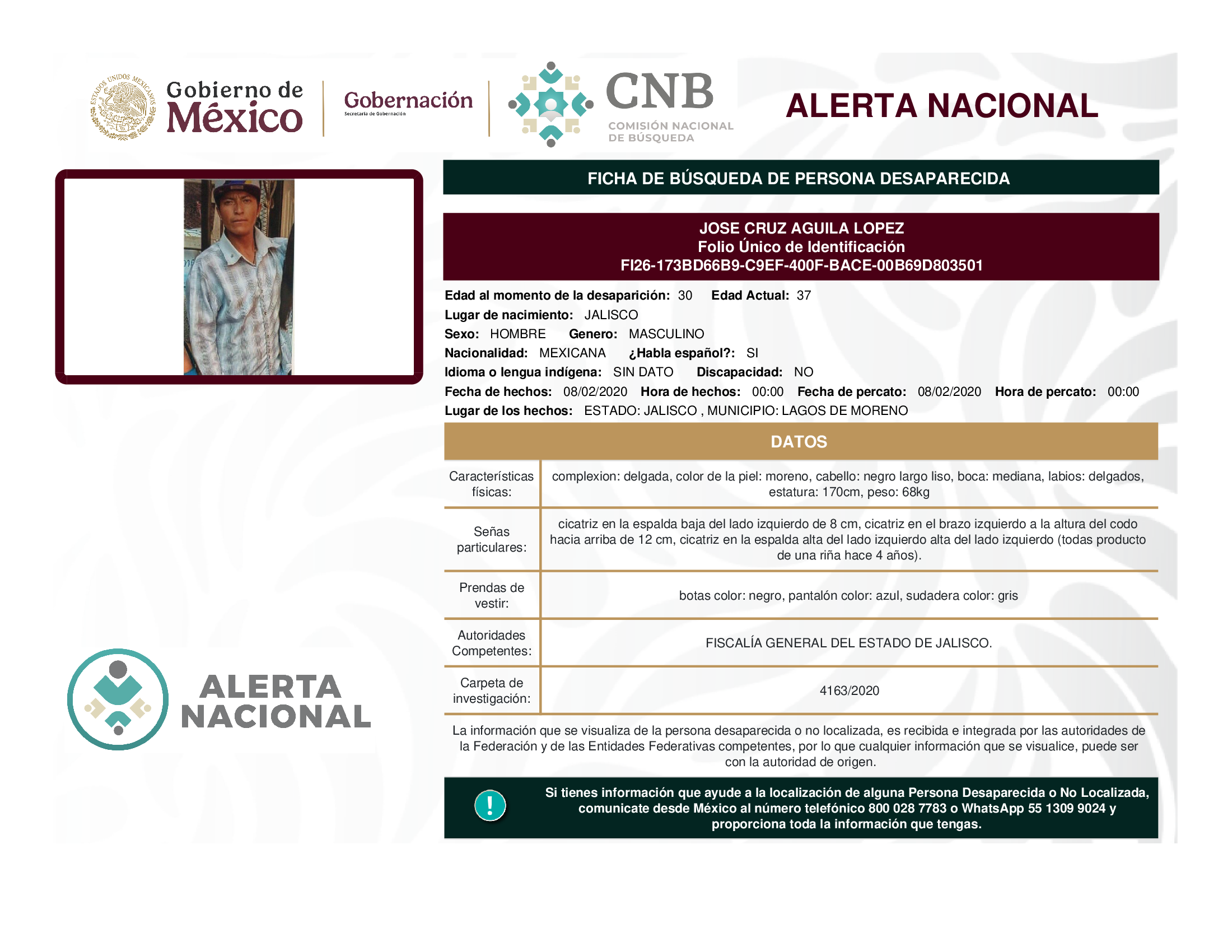 JOSE CRUZ AGUILA LOPEZ