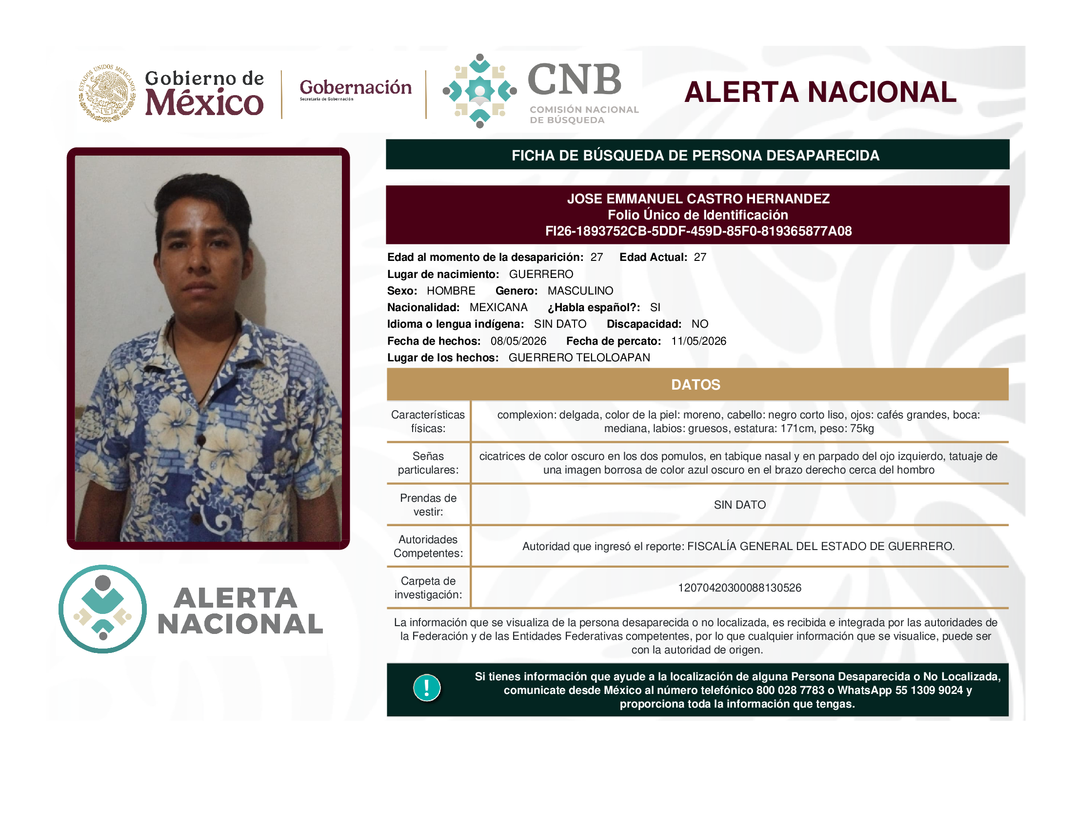 JOSE EMMANUEL CASTRO HERNANDEZ