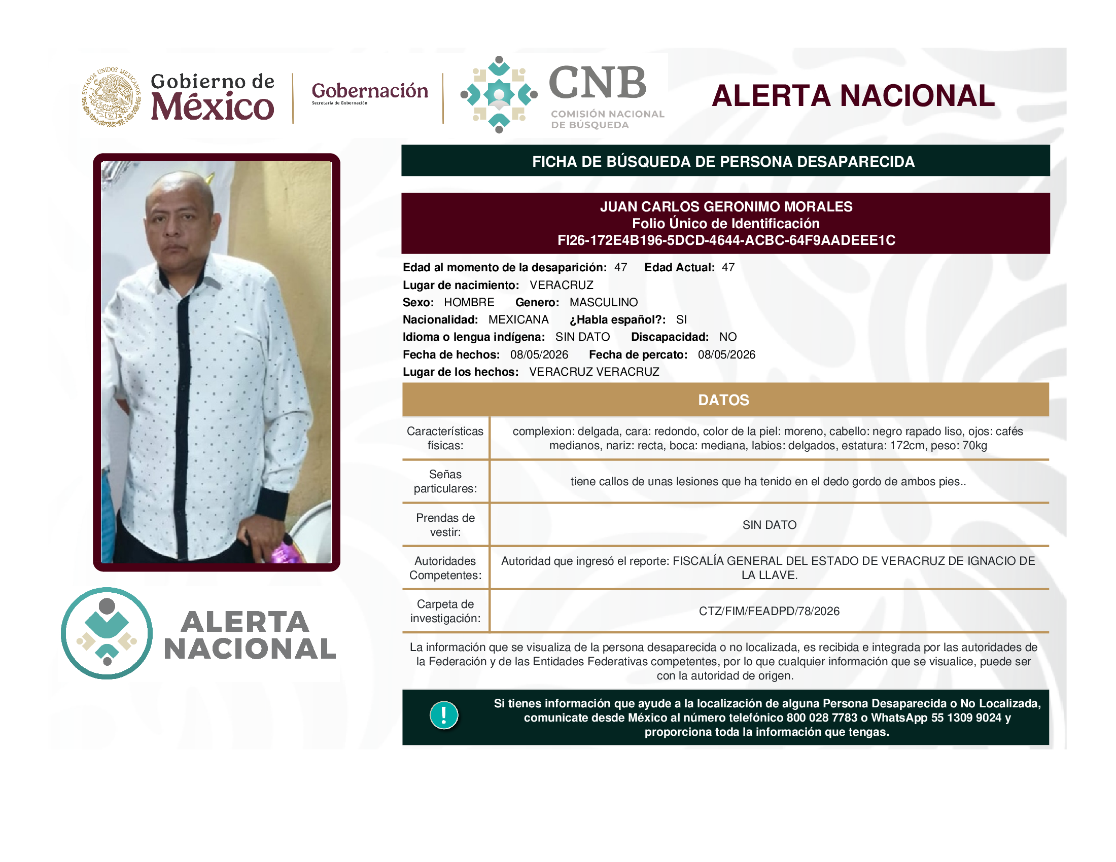 JUAN CARLOS GERONIMO MORALES