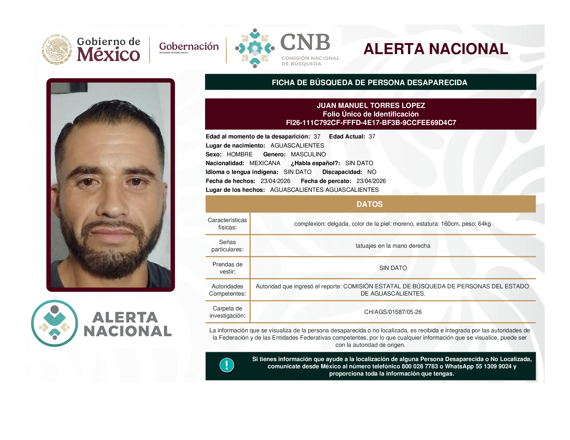 JUAN MANUEL TORRES LOPEZ