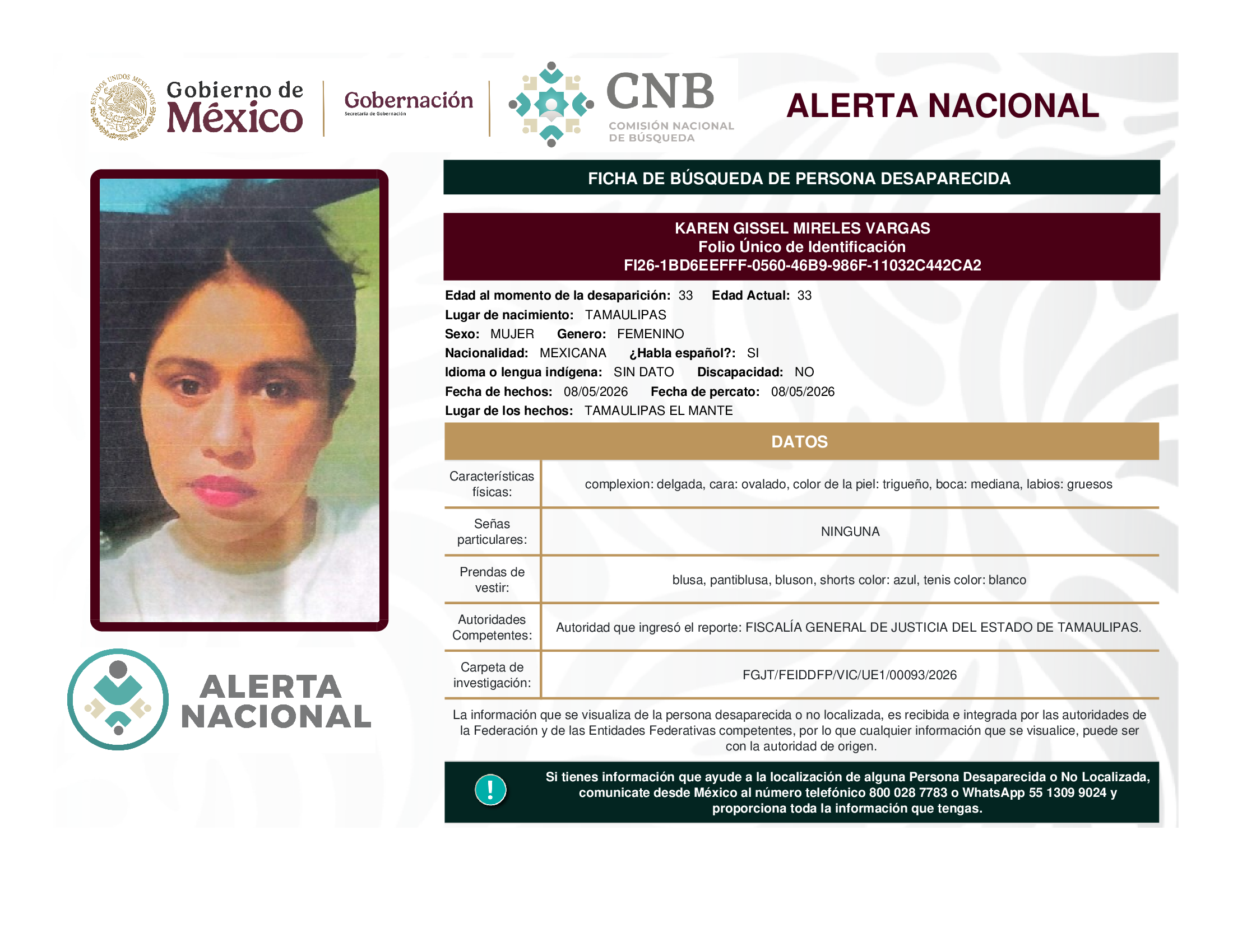KAREN GISSEL MIRELES VARGAS