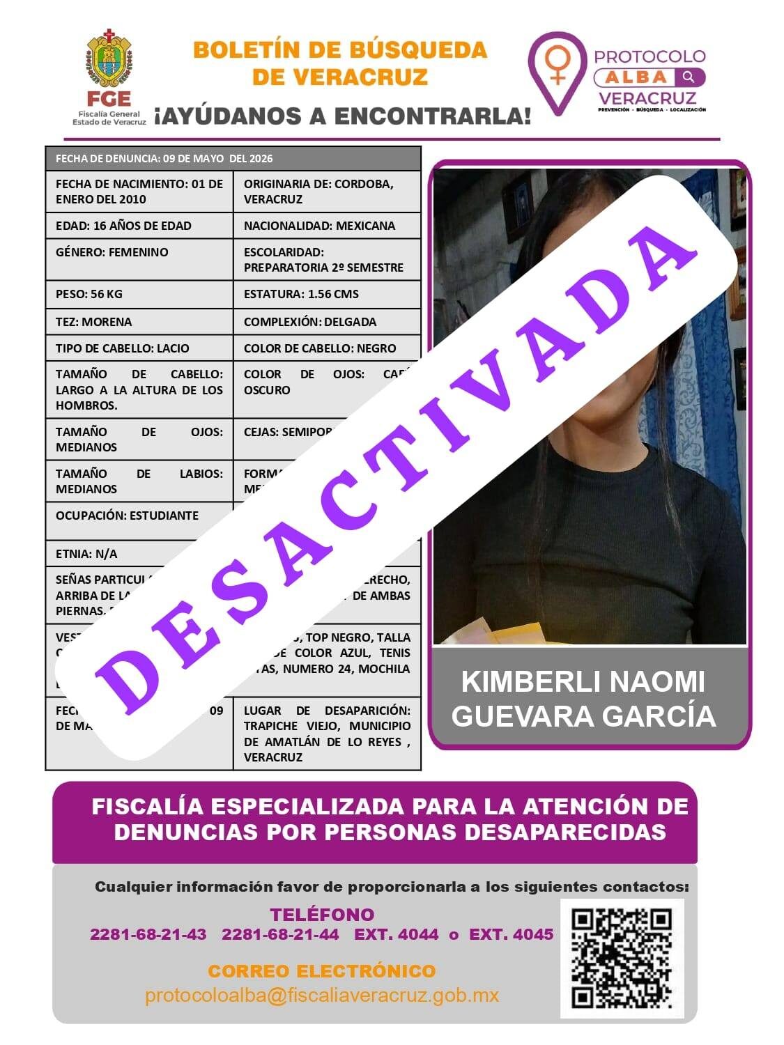 Kimberli Naomi Guevara García