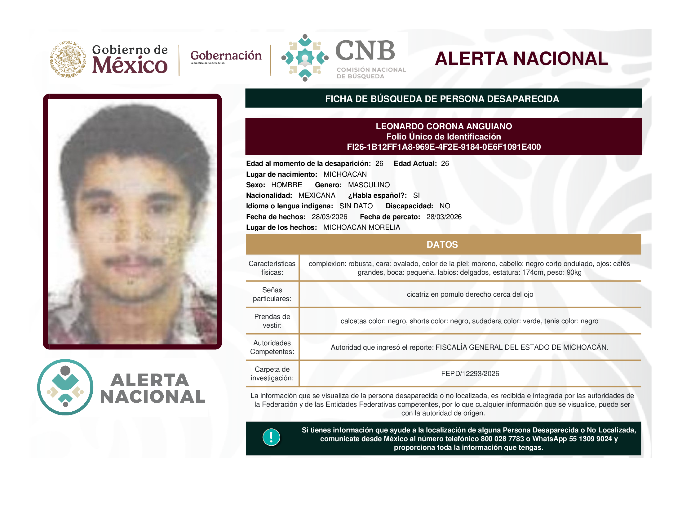 LEONARDO CORONA ANGUIANO