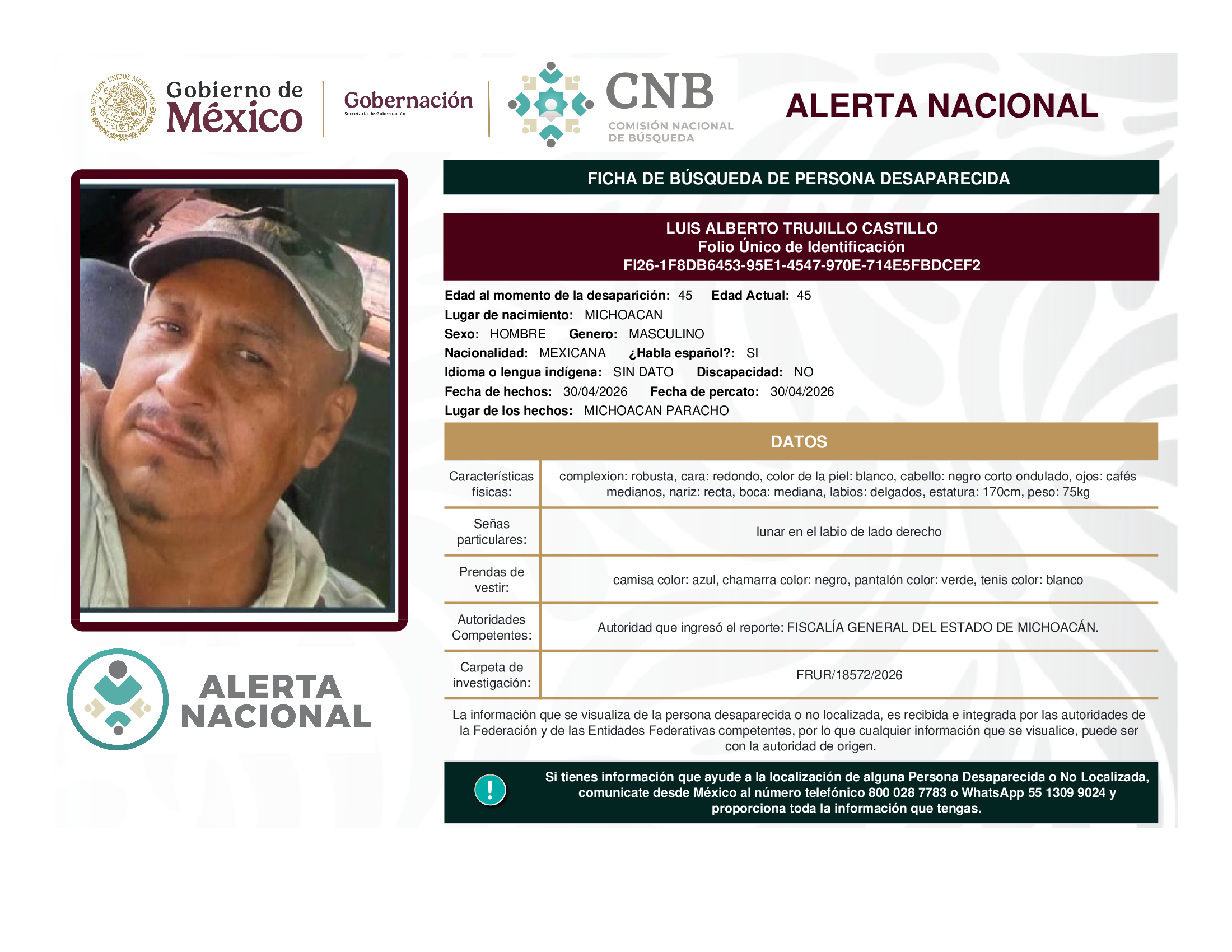 LUIS ALBERTO TRUJILLO CASTILLO
