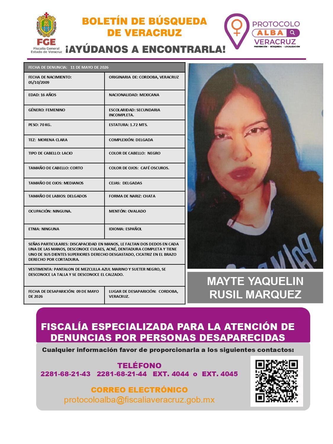 Mayte Yaquelin Rusil Márquez