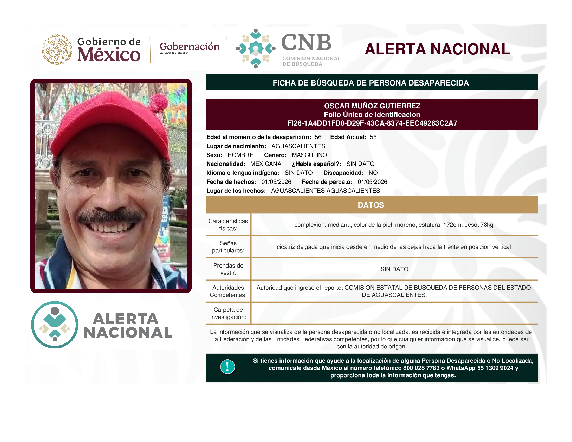OSCAR MUÑOZ GUTIERREZ