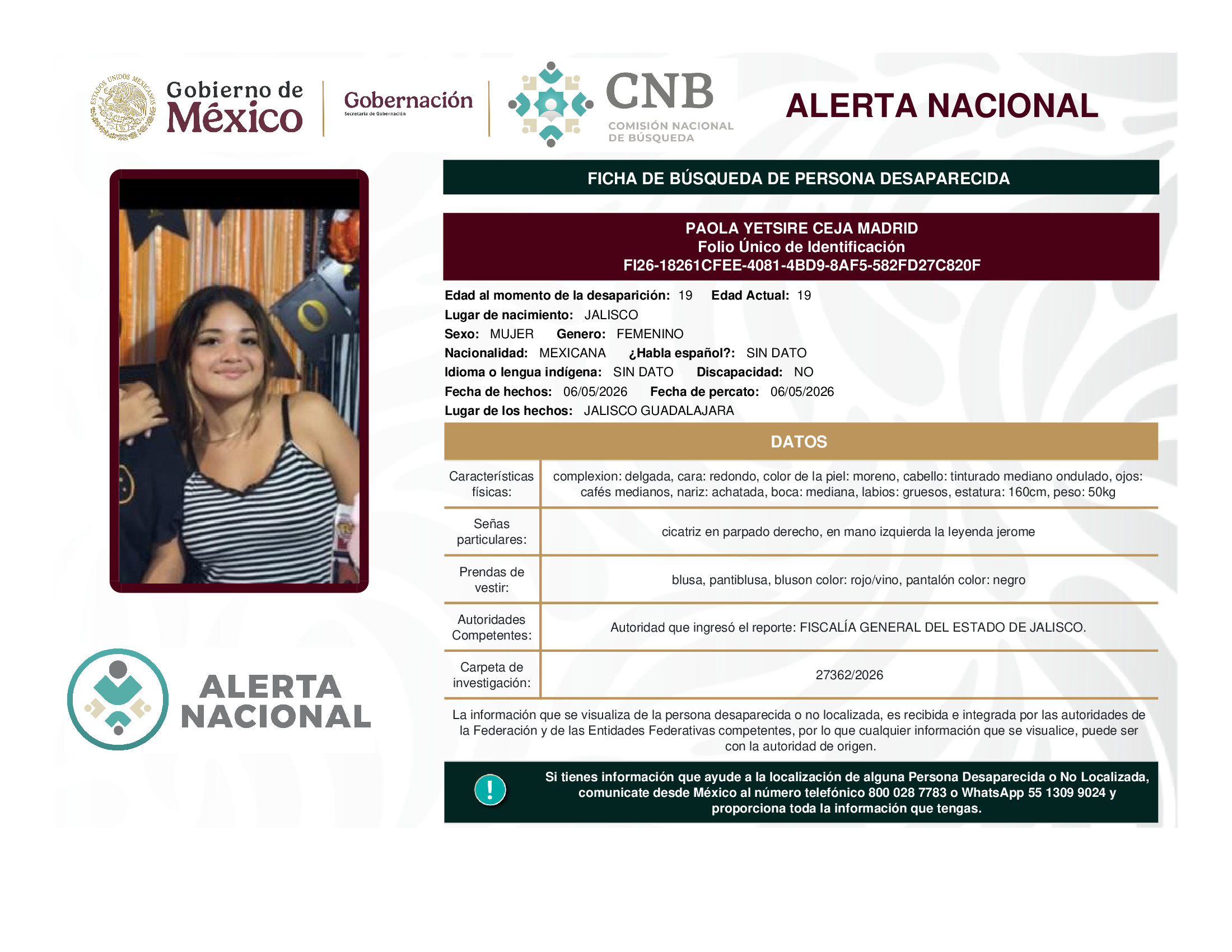 PAOLA YETSIRE CEJA MADRID