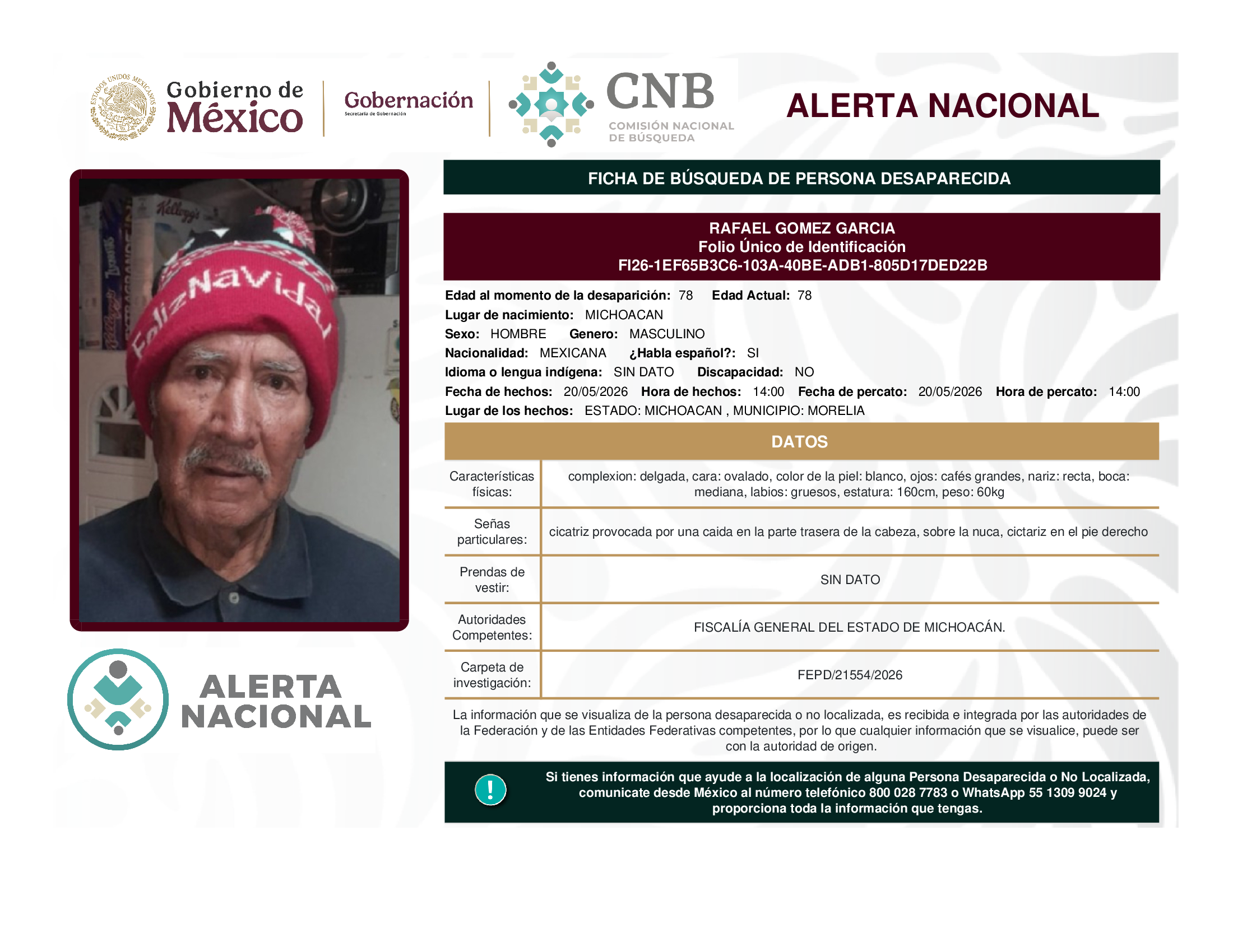 RAFAEL GOMEZ GARCIA