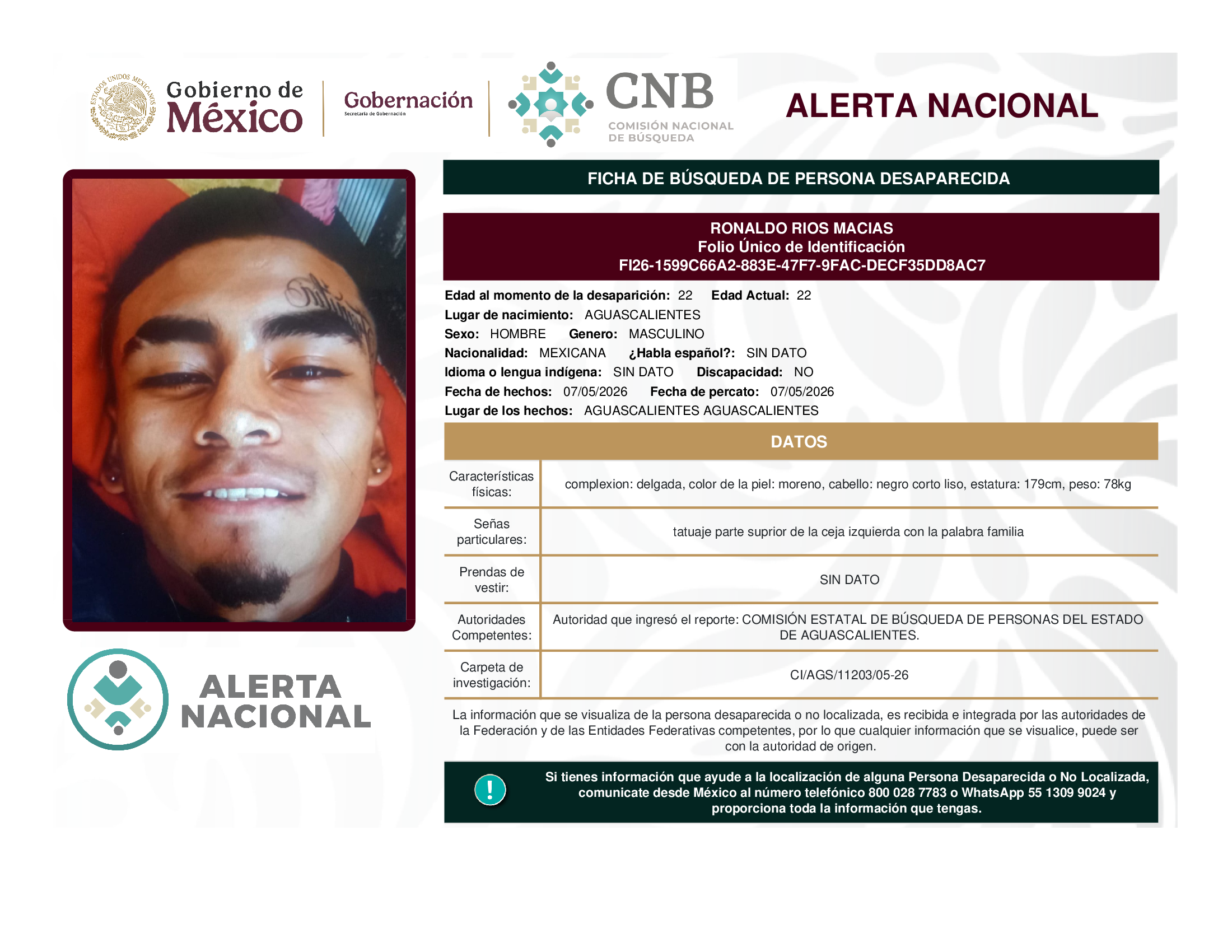 RONALDO RIOS MACIAS