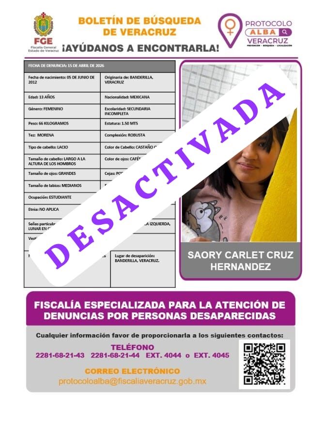 SAORY CARLET CRUZ HERNANDEZ