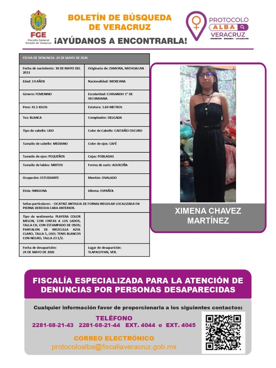 XIMENA CHAVEZ MARTINEZ