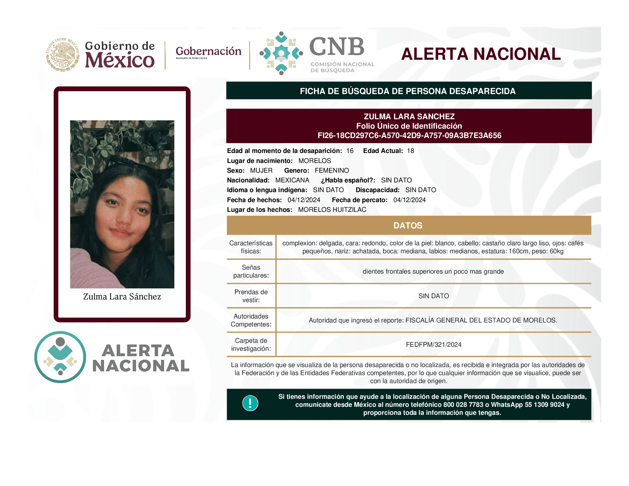 ZULMA LARA SANCHEZ