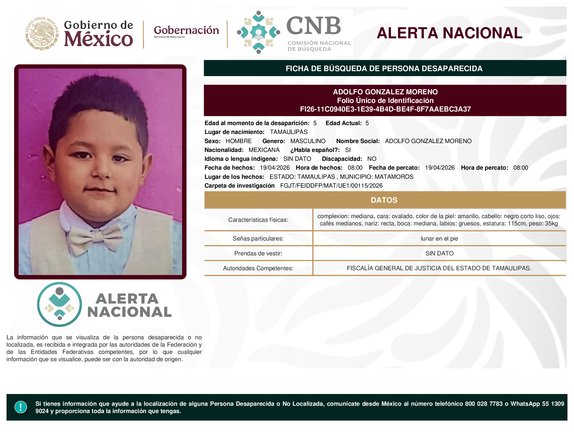ADOLFO GONZALEZ MORENO
