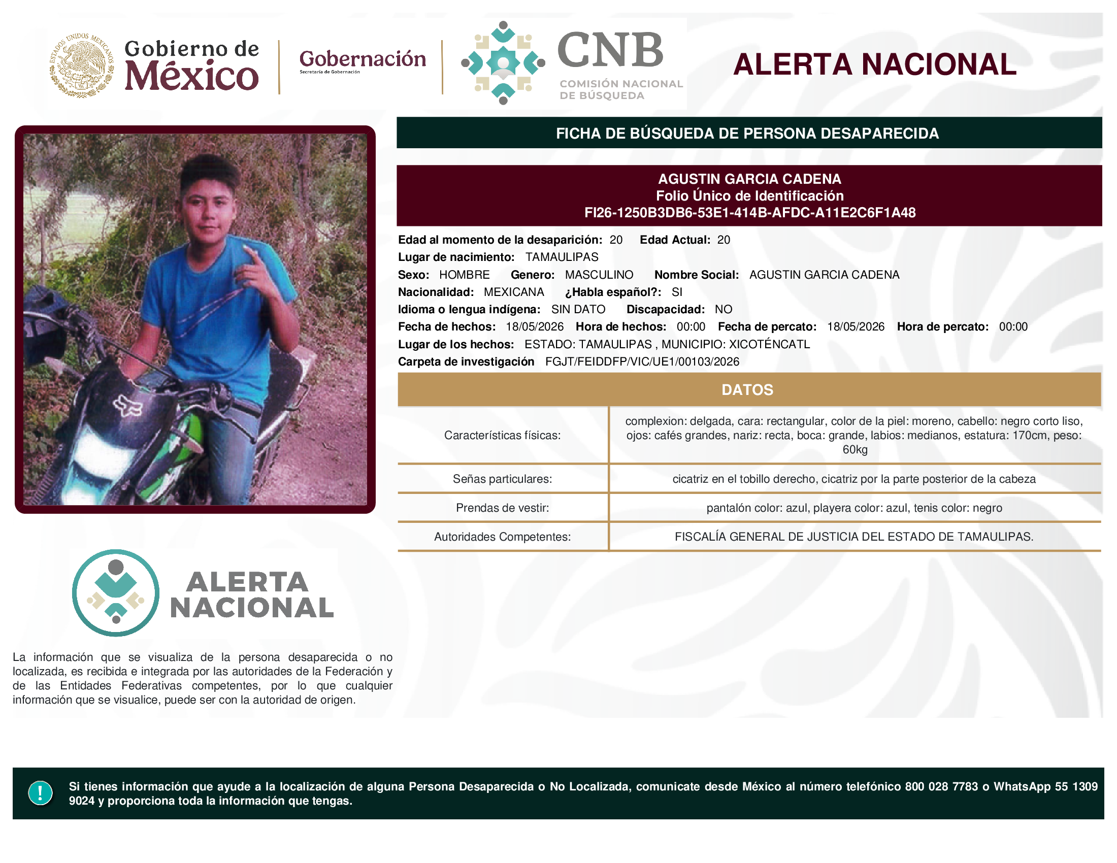 AGUSTIN GARCIA CADENA