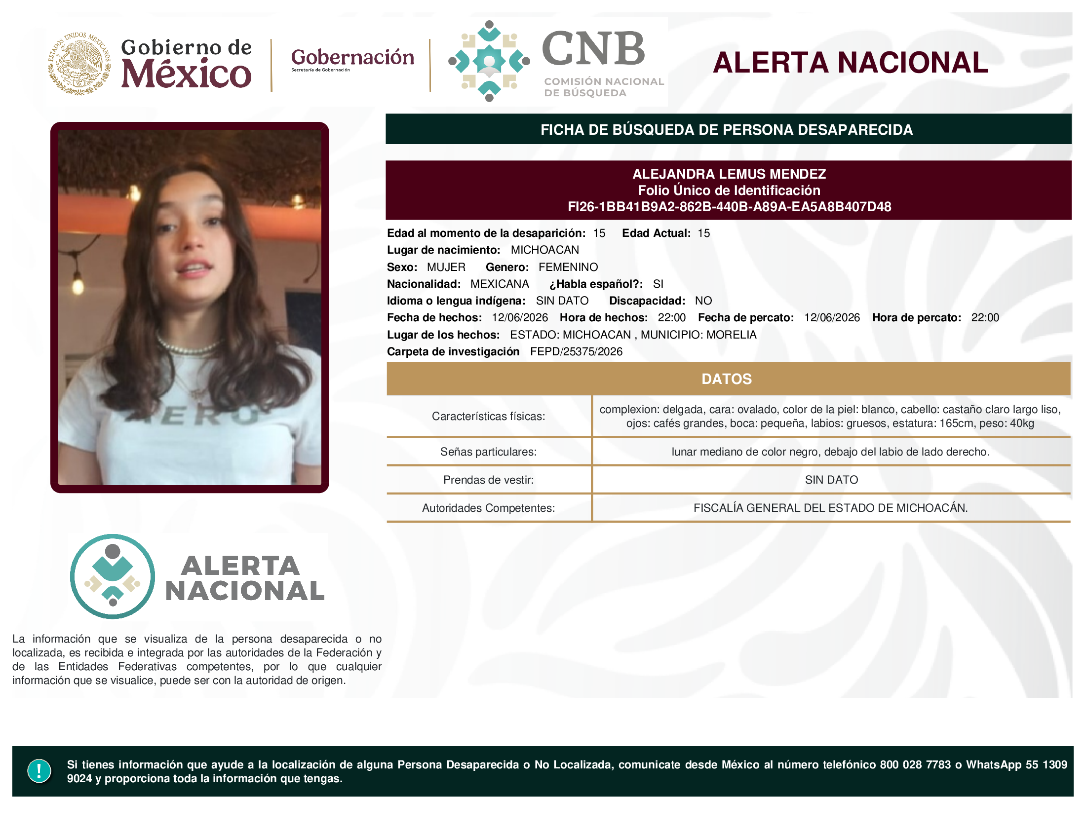 ALEJANDRA LEMUS MENDEZ