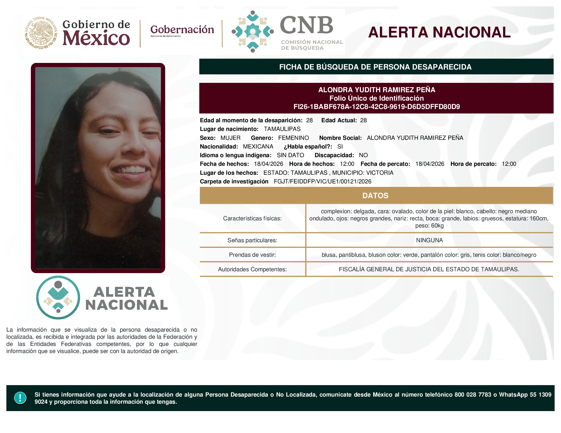 ALONDRA YUDITH RAMIREZ PEÑA