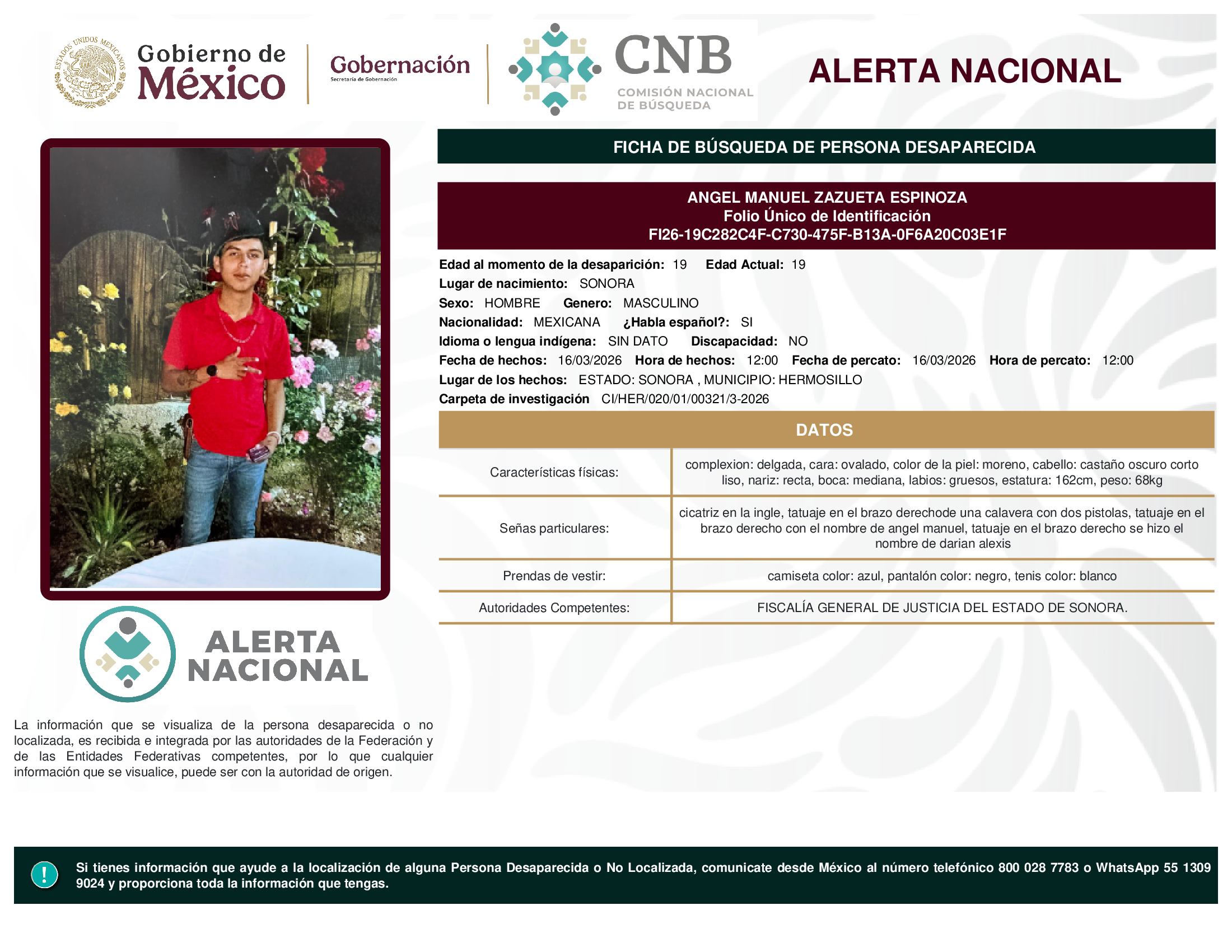 ANGEL MANUEL ZAZUETA ESPINOZA