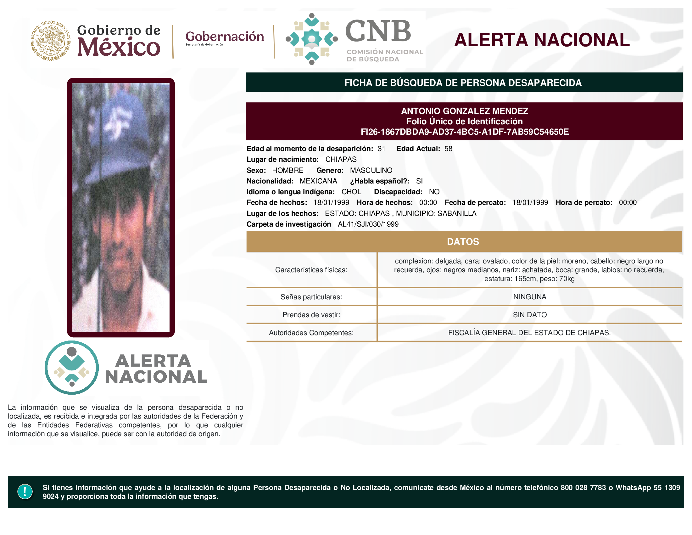 ANTONIO GONZALEZ MENDEZ