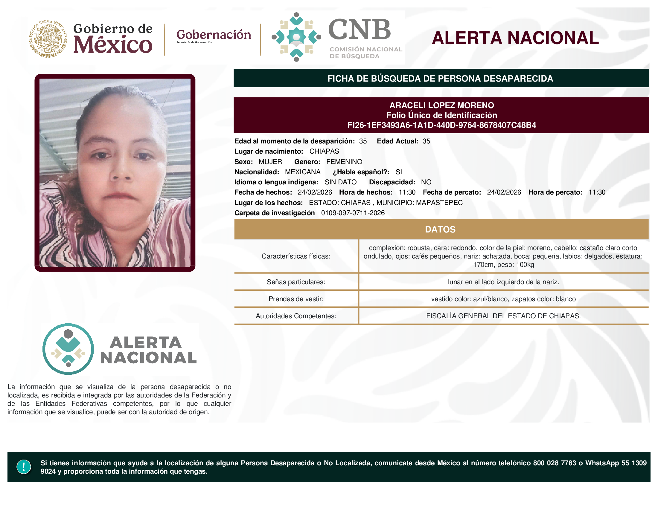 ARACELI LOPEZ MORENO