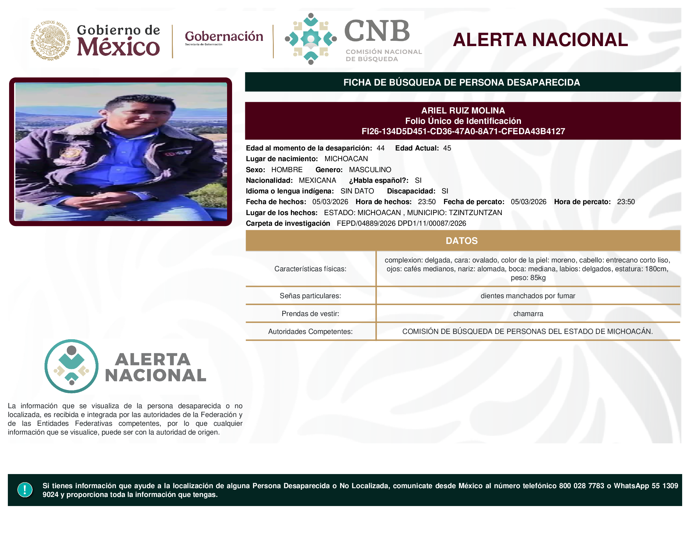 ARIEL RUIZ MOLINA