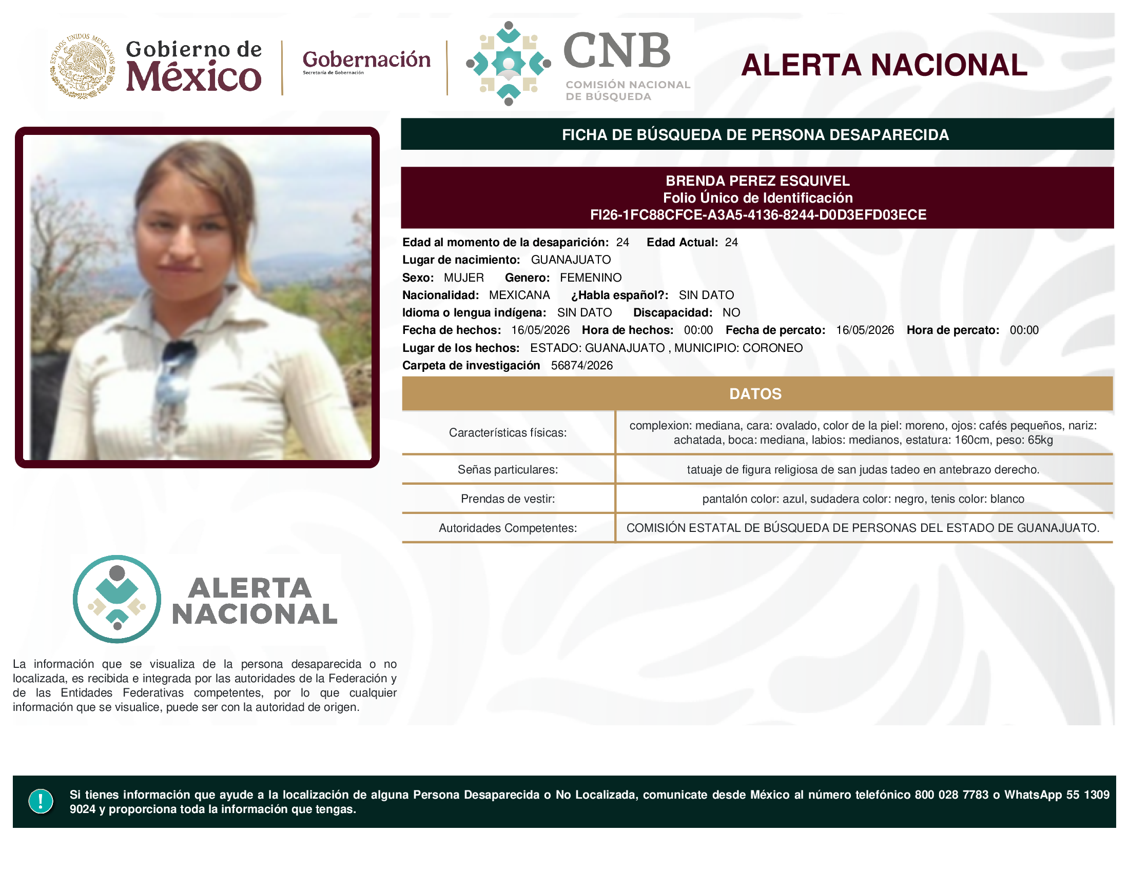 BRENDA PEREZ ESQUIVEL