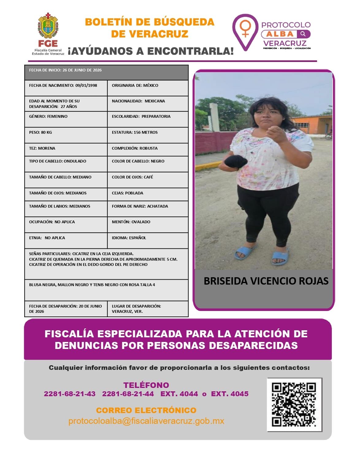 BRISEIDA VICENCIO ROJAS