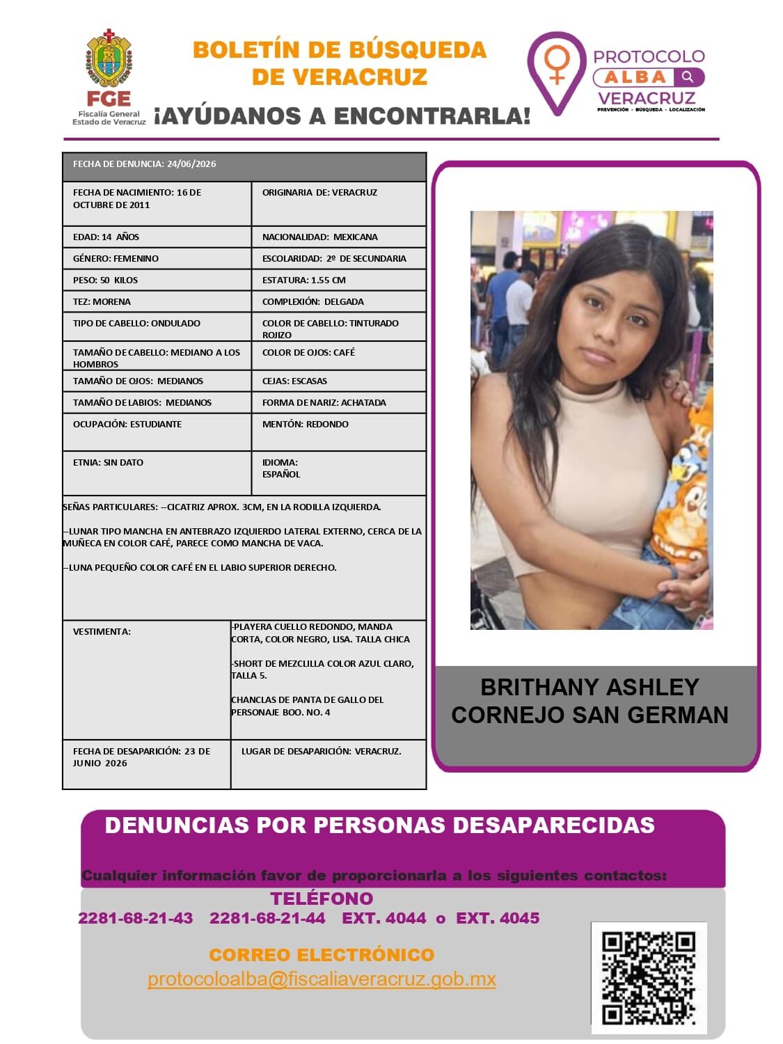 BRITHANY ASHLEY CORNEJO SAN GERMAN