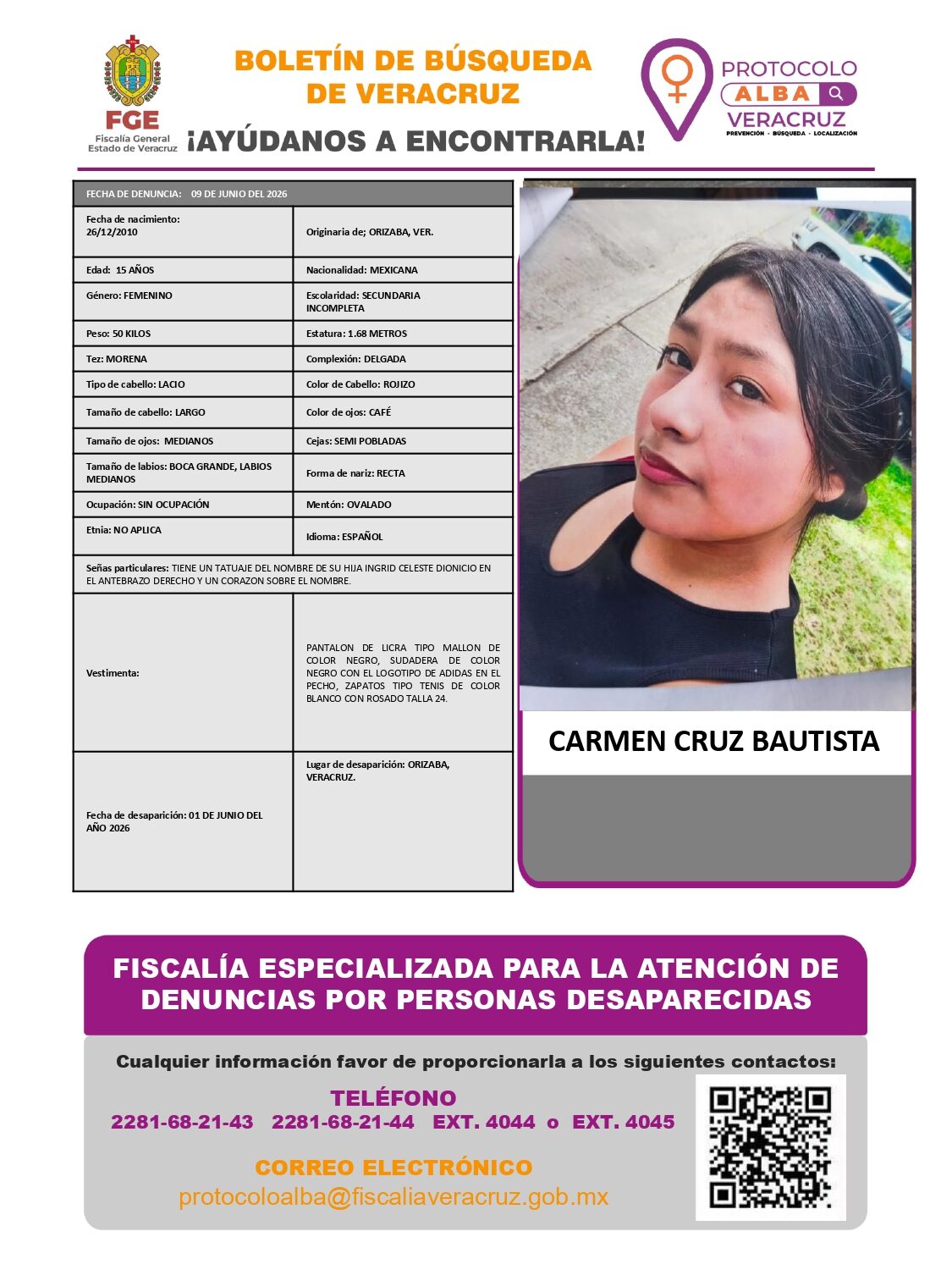 CARMEN CRUZ BAUTISTA