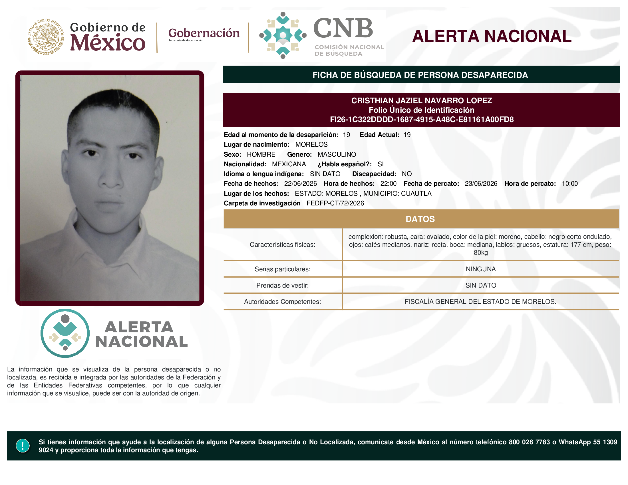 CRISTHIAN JAZIEL NAVARRO LOPEZ