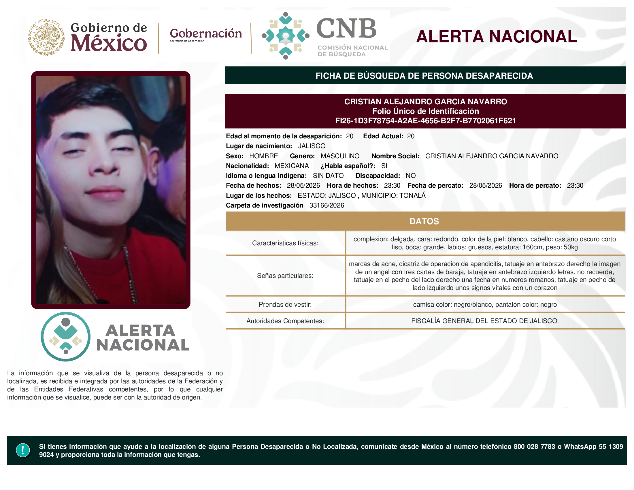 CRISTIAN ALEJANDRO GARCIA NAVARRO