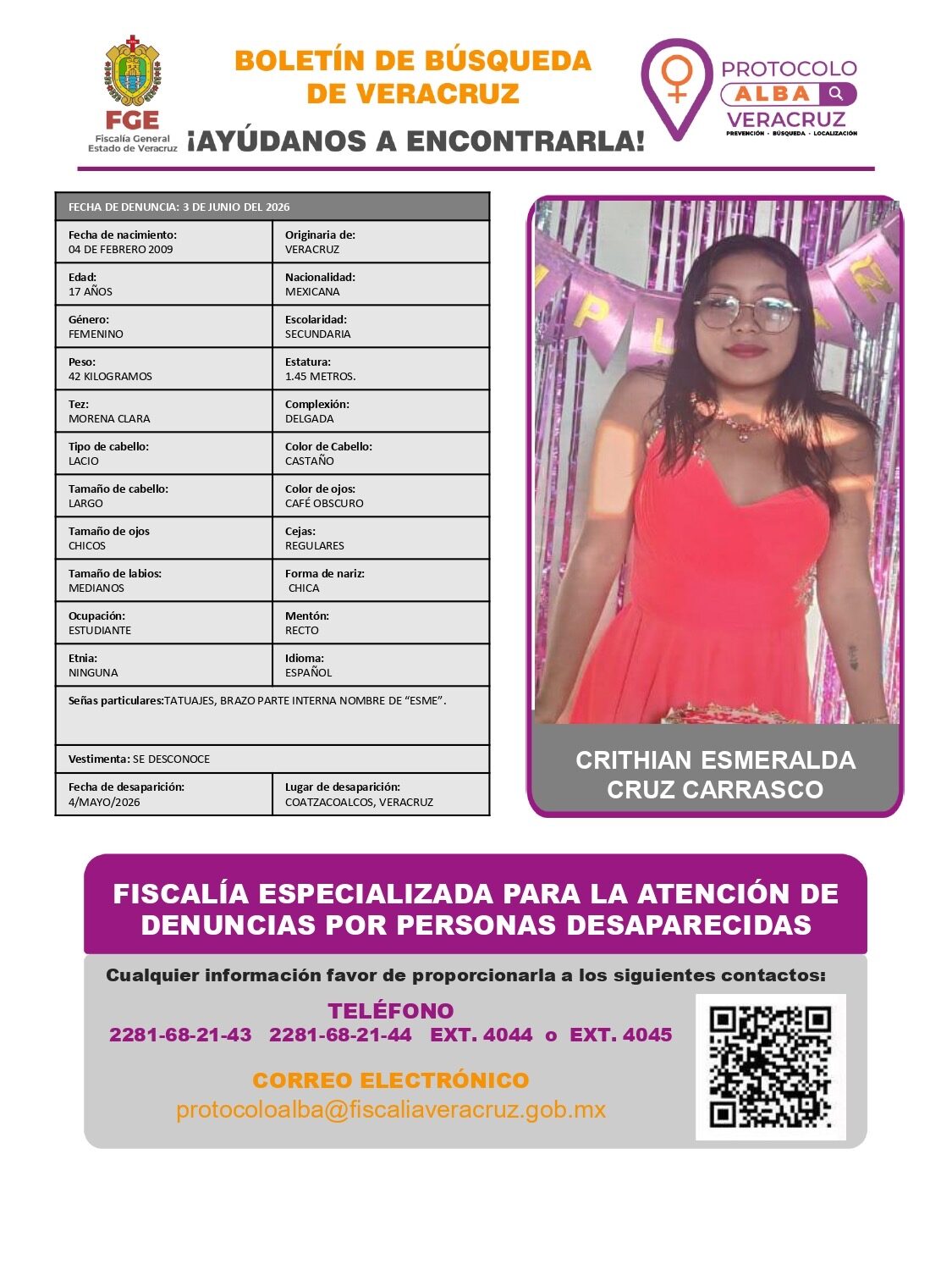 Crithian Esmeralda Cruz Carrasco