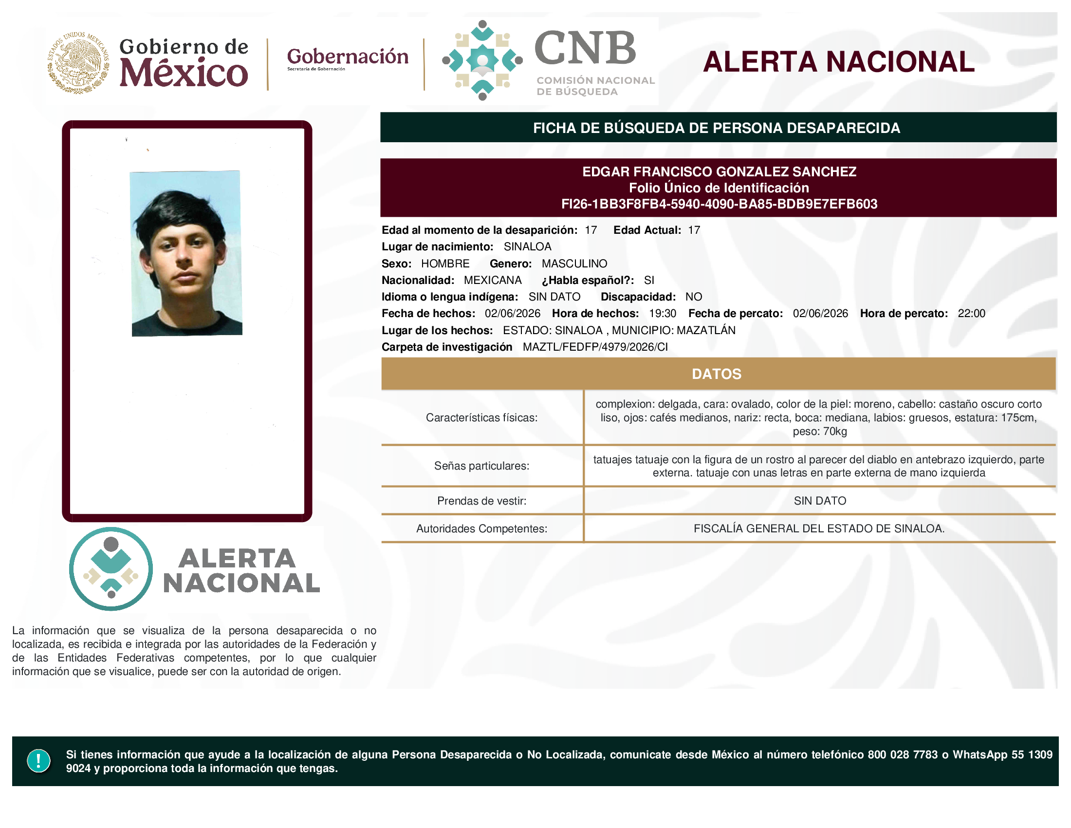 EDGAR FRANCISCO GONZALEZ SANCHEZ