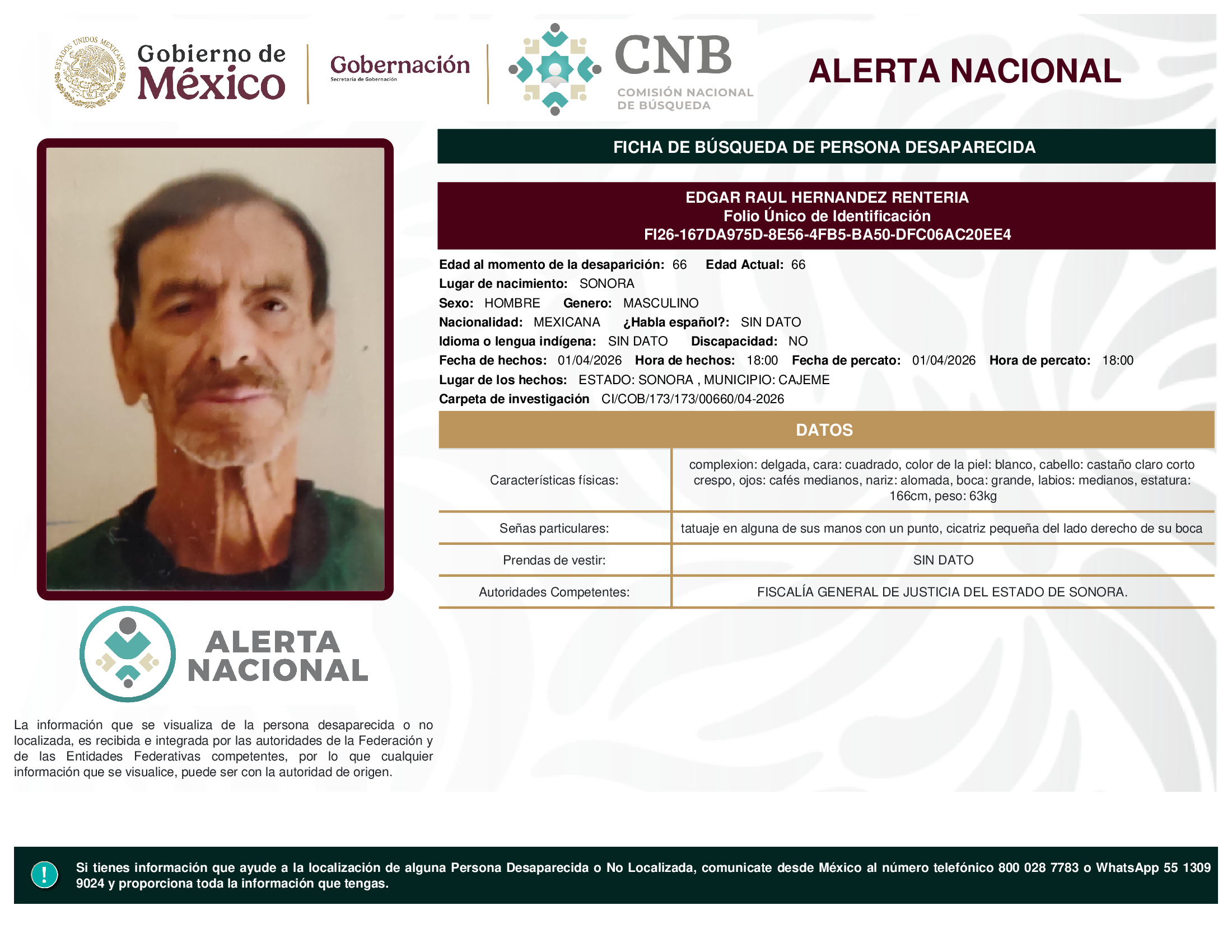 EDGAR RAUL HERNANDEZ RENTERIA